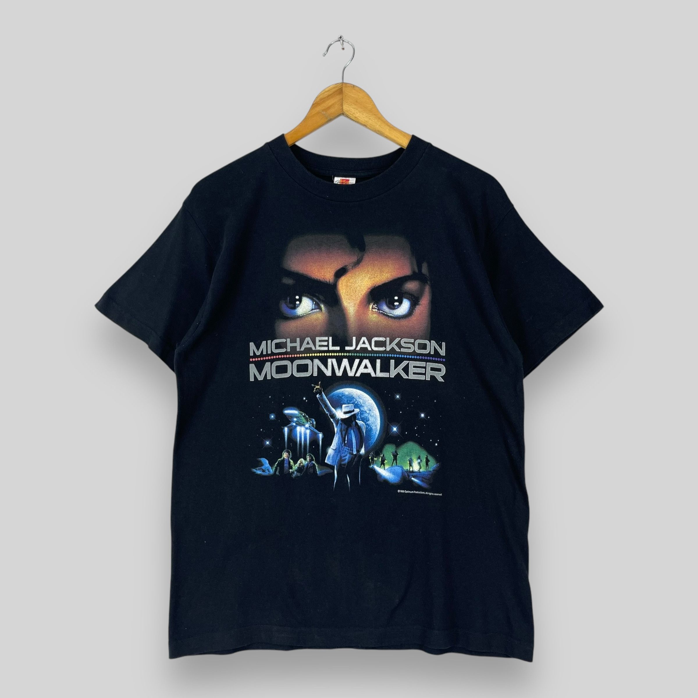 Band Tees Vintage MICHEAL JACKSON Moonwalker Album Tee Size M Size US M / EU 48-50 / 2 - 1 Thumbnail