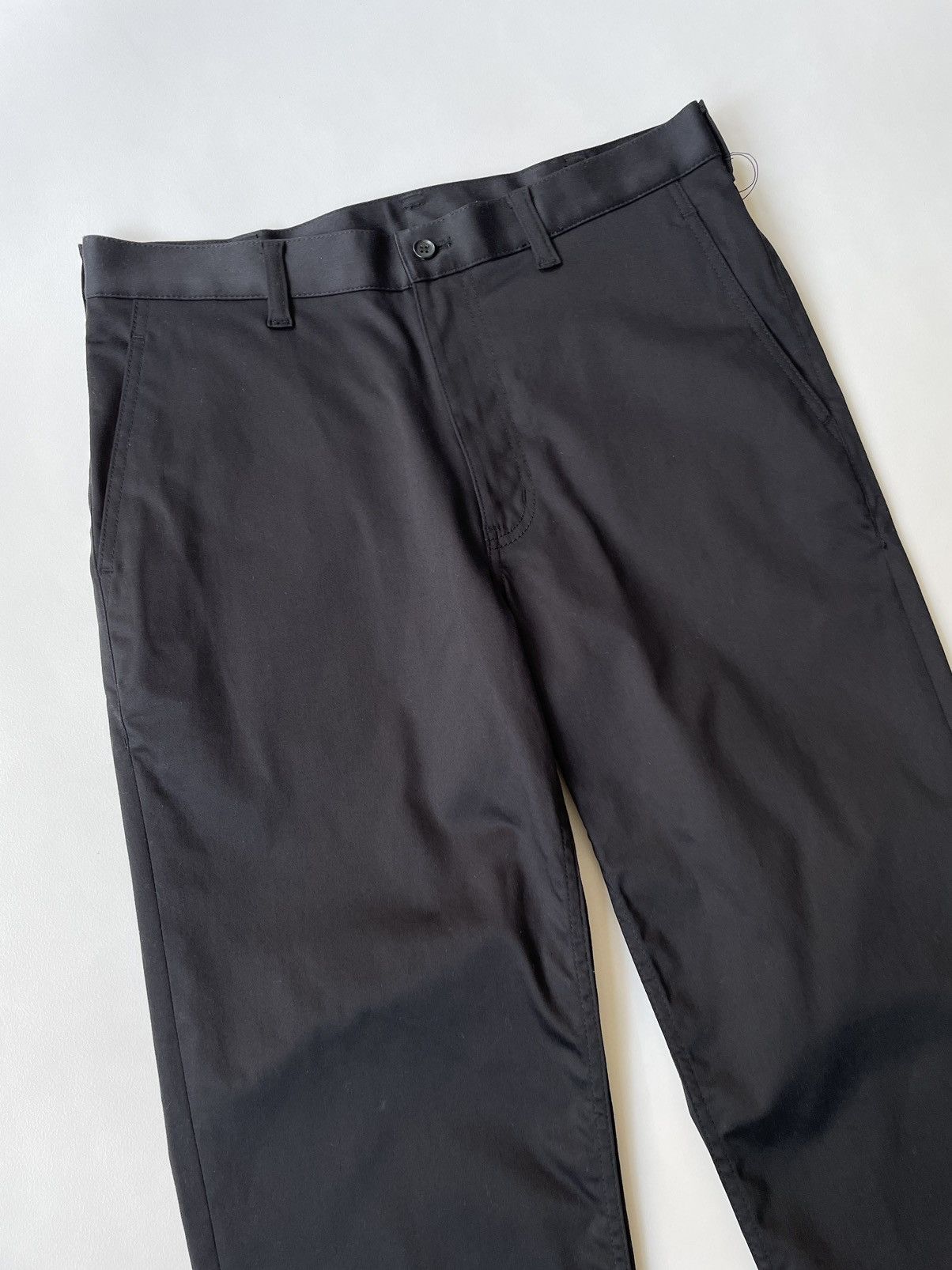 Comme des Garcons S/S 12 Black Satin/Cotton Pants Size US 32 / EU 48 - 8 Thumbnail