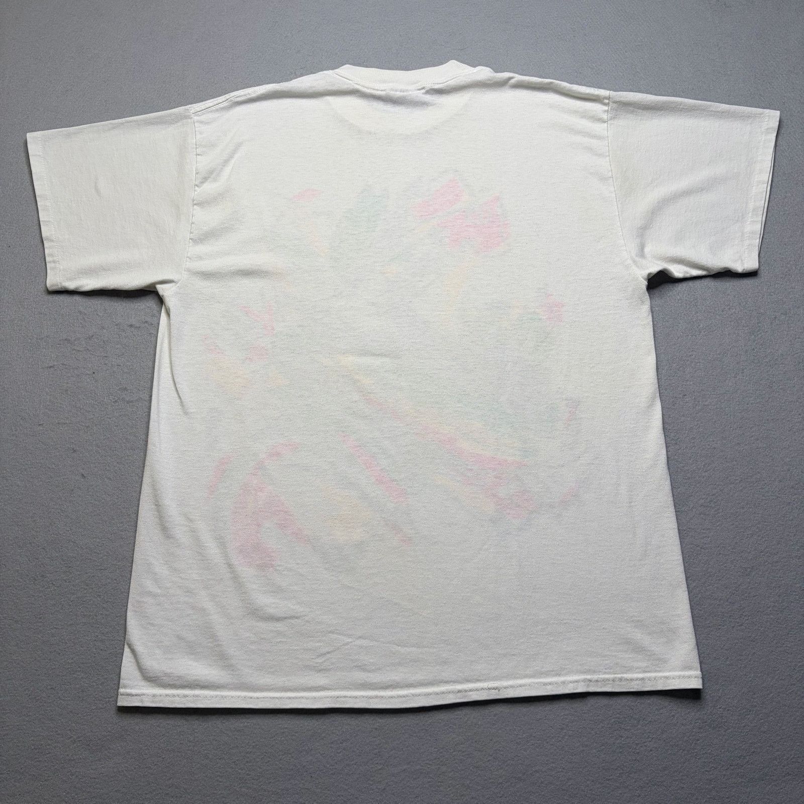 Vintage Vintage 90s Abstract Floral Art Graphic T Shirt Mens XL USA Size US XL / EU 56 / 4 - 6 Thumbnail