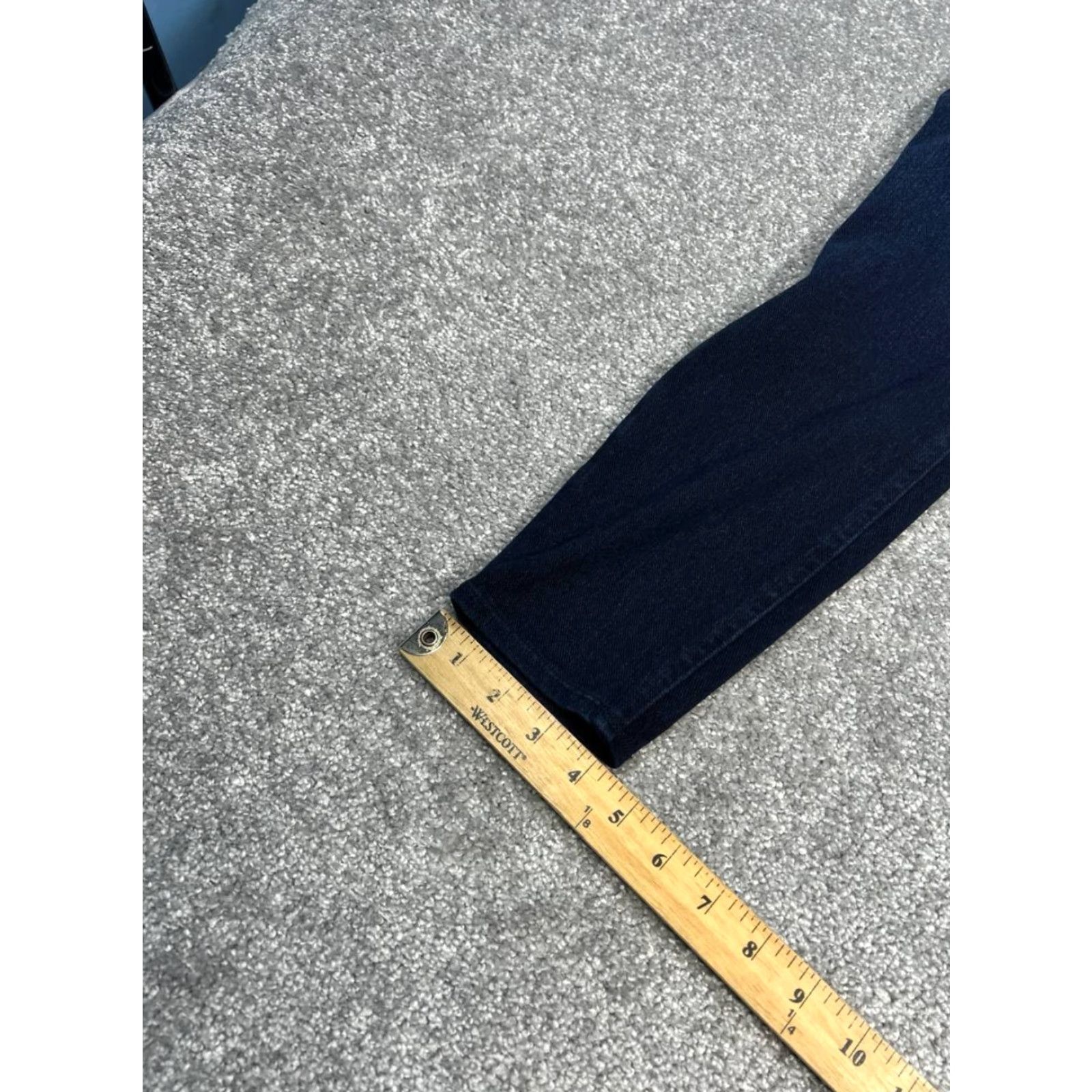 Spanx Spanx Mama Maternity Denim Leggings Womens Large Blue Stretch Ankle Jean ish High Rise L Color Blue Casual Modern Outdoor Walking Size 42" / US 20 - 3 Thumbnail