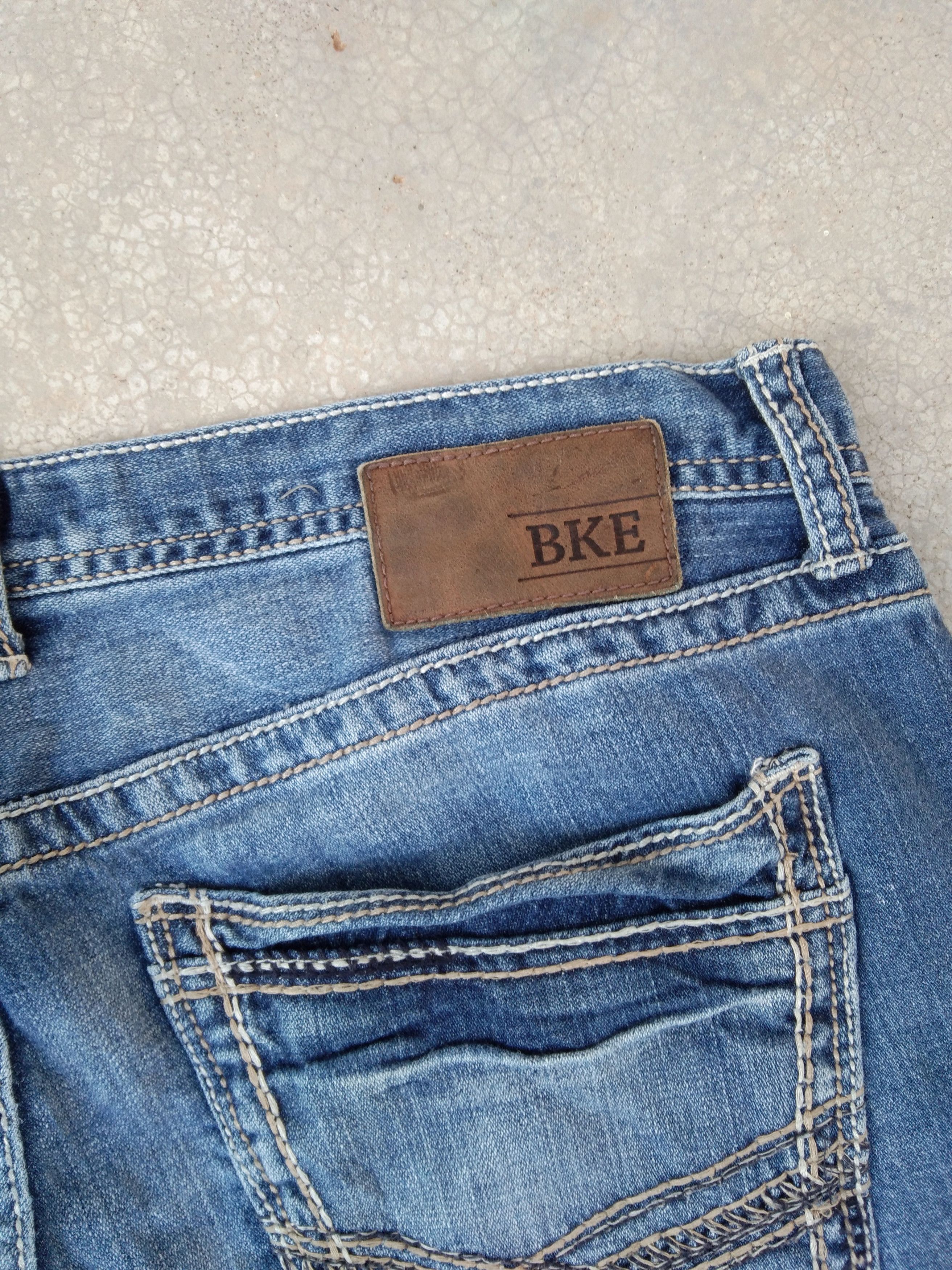 Jean Y2k Vintage Buckle BKE Denim Tyler Boot Cut Jeans 36x32 Size US 36 / EU 52 - 3 Thumbnail