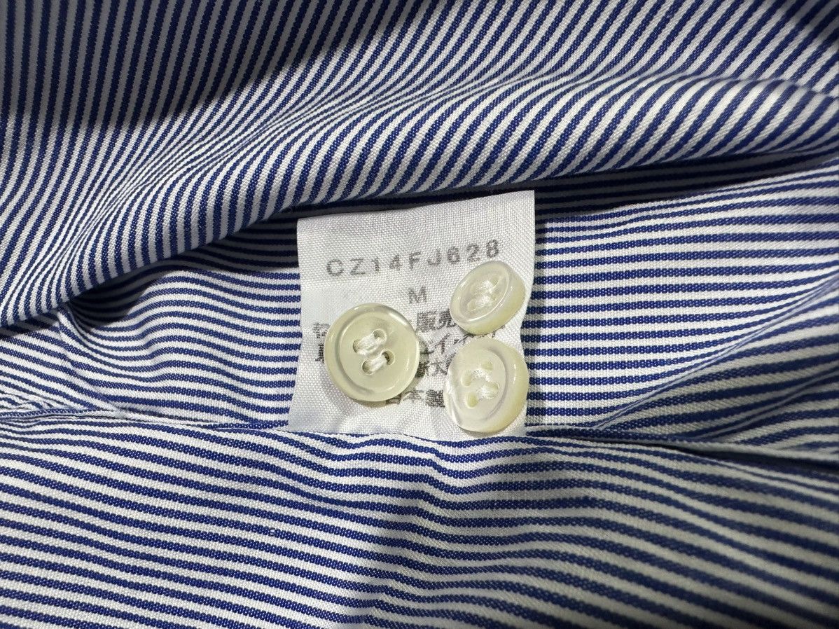 Issey Miyake 🔥Vintage Cabane De Zucca Issey Miyake Striped Shirt Ls Size US M / EU 48-50 / 2 - 7 Thumbnail
