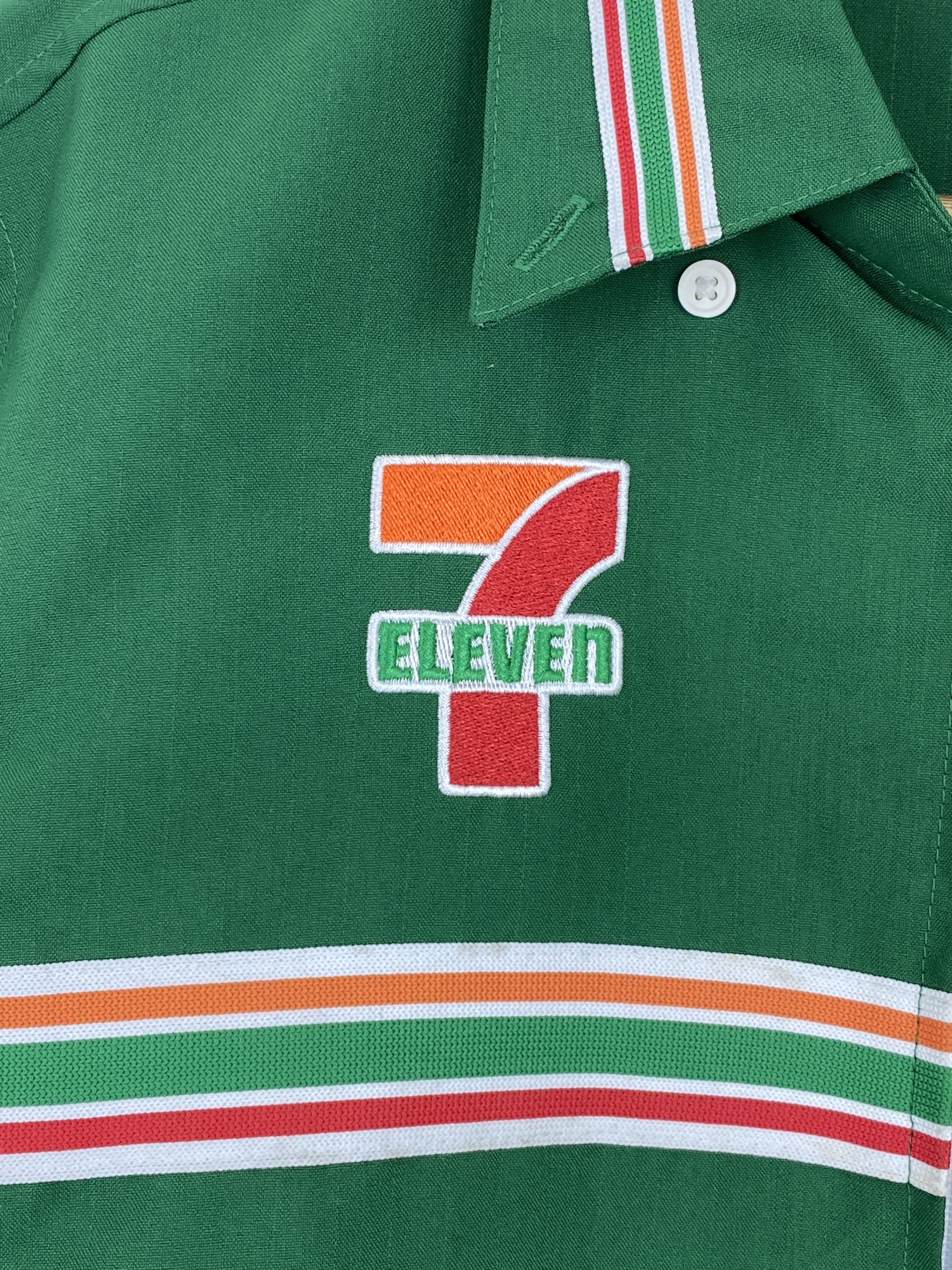 Japanese Brand Vintage 7-ELEVEN Workers Long Sleeve Jacket MJ0091Z Size US M / EU 48-50 / 2 - 3 Thumbnail