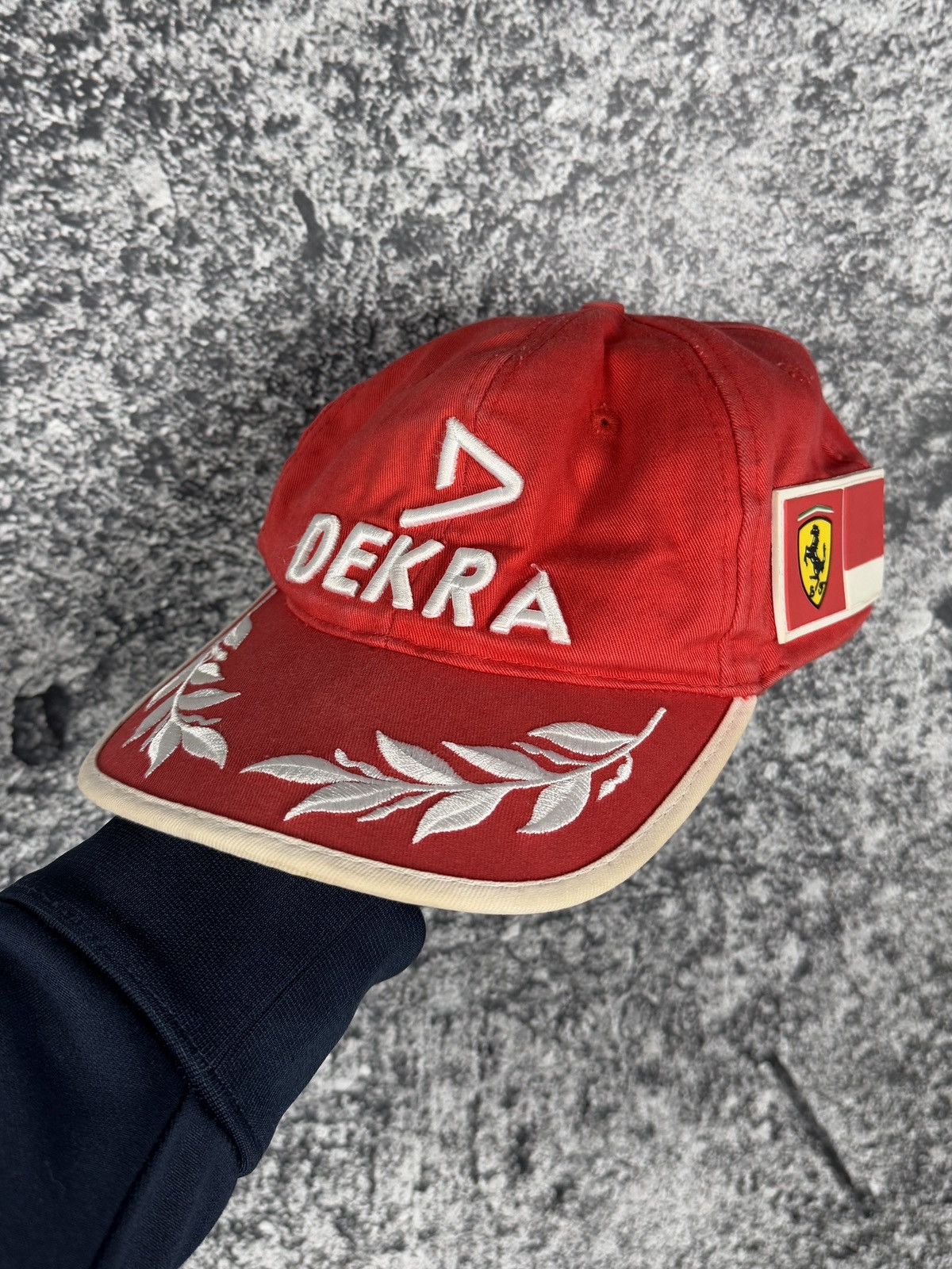 Ferrari Vintage Dekra Ferrari Racing Cap Michael Schumacher F1 Size ONE SIZE - 1 Thumbnail