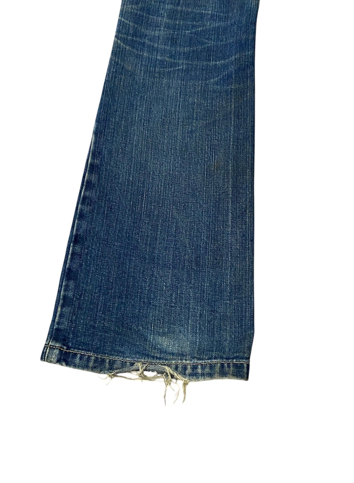 Vintage Japanese Brand Big Holiday Flared Jeans 1990s