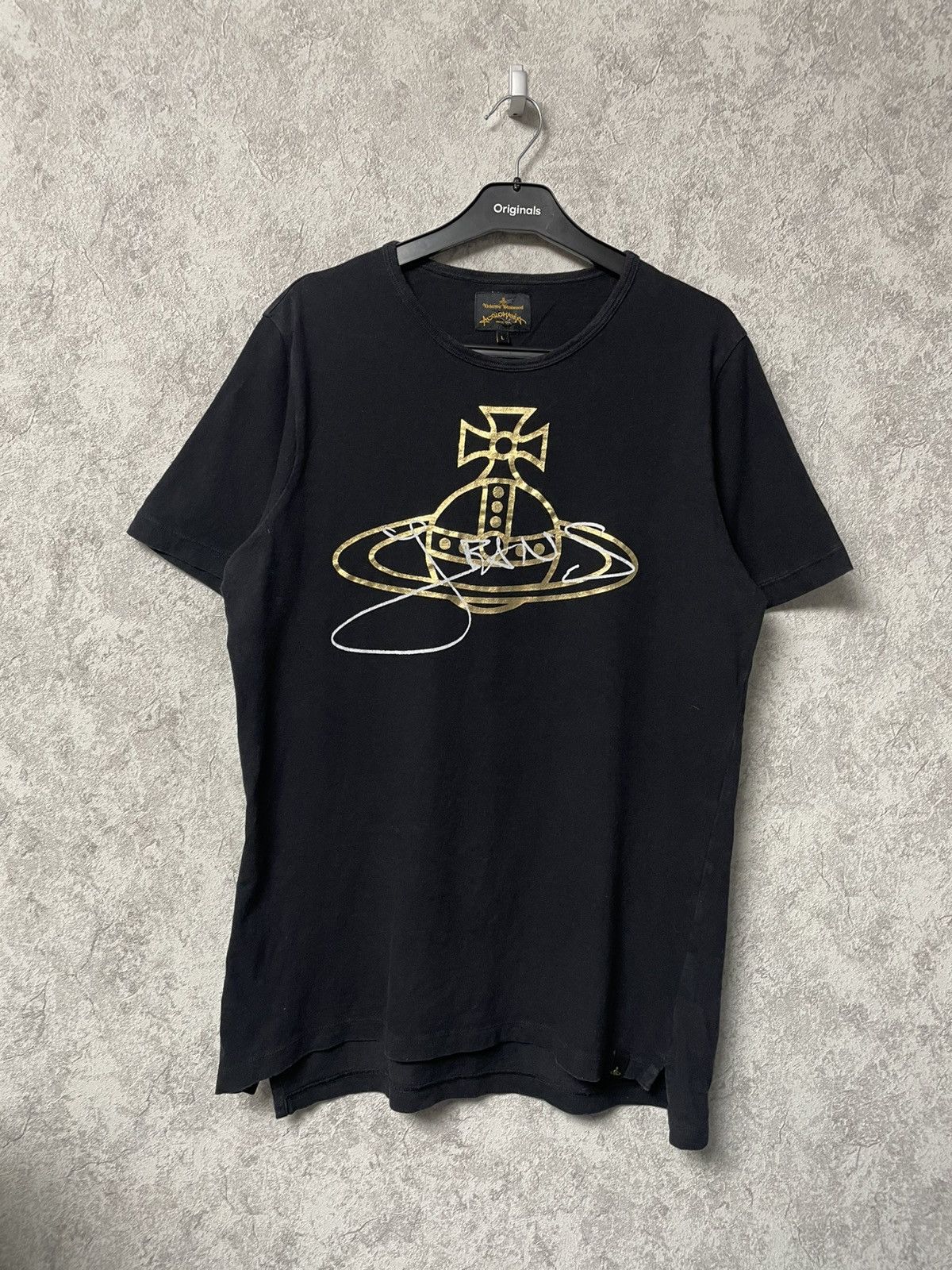 Vivienne Westwood Vivienne Westwood Anglomania T-Shirt Tee Big Logo Size US L / EU 52-54 / 3 - 1 Thumbnail
