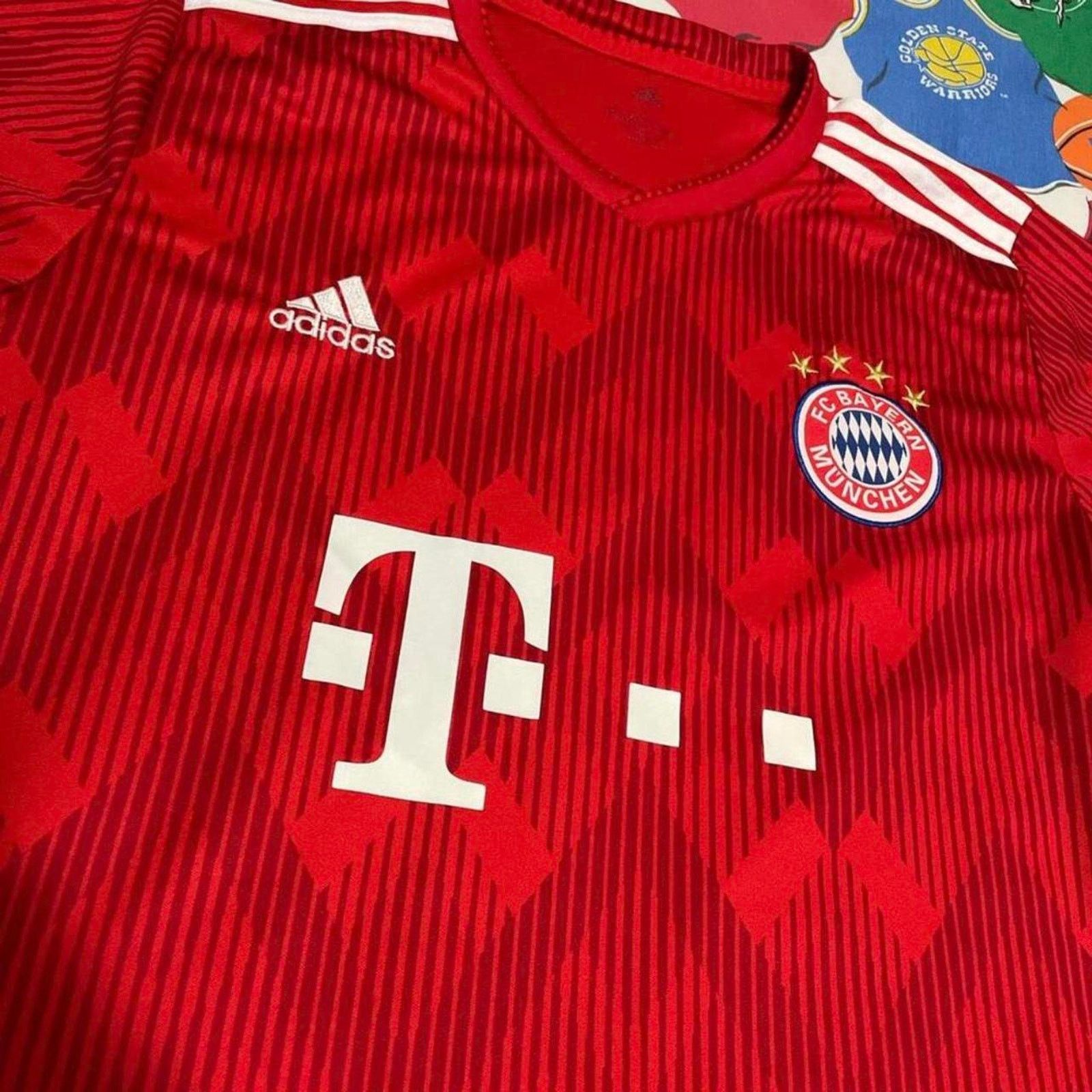 Adidas Adidas FC Bayern Munich Home Mens Sz L Large Jersey Size US L / EU 52-54 / 3 - 3 Thumbnail
