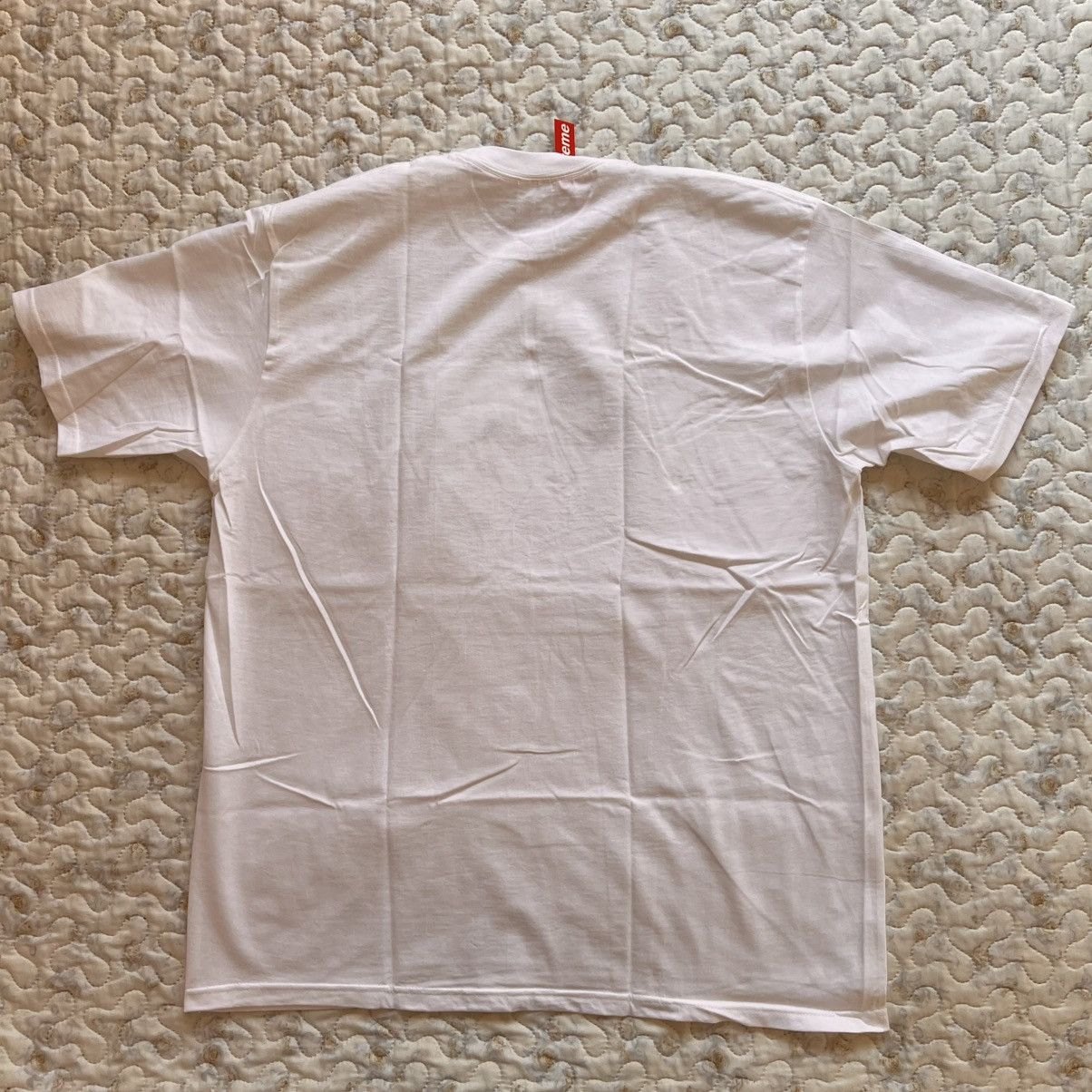 Supreme XL Supreme box logo tee camo T-shirt fw23 white short Size US XL / EU 56 / 4 - 8 Thumbnail