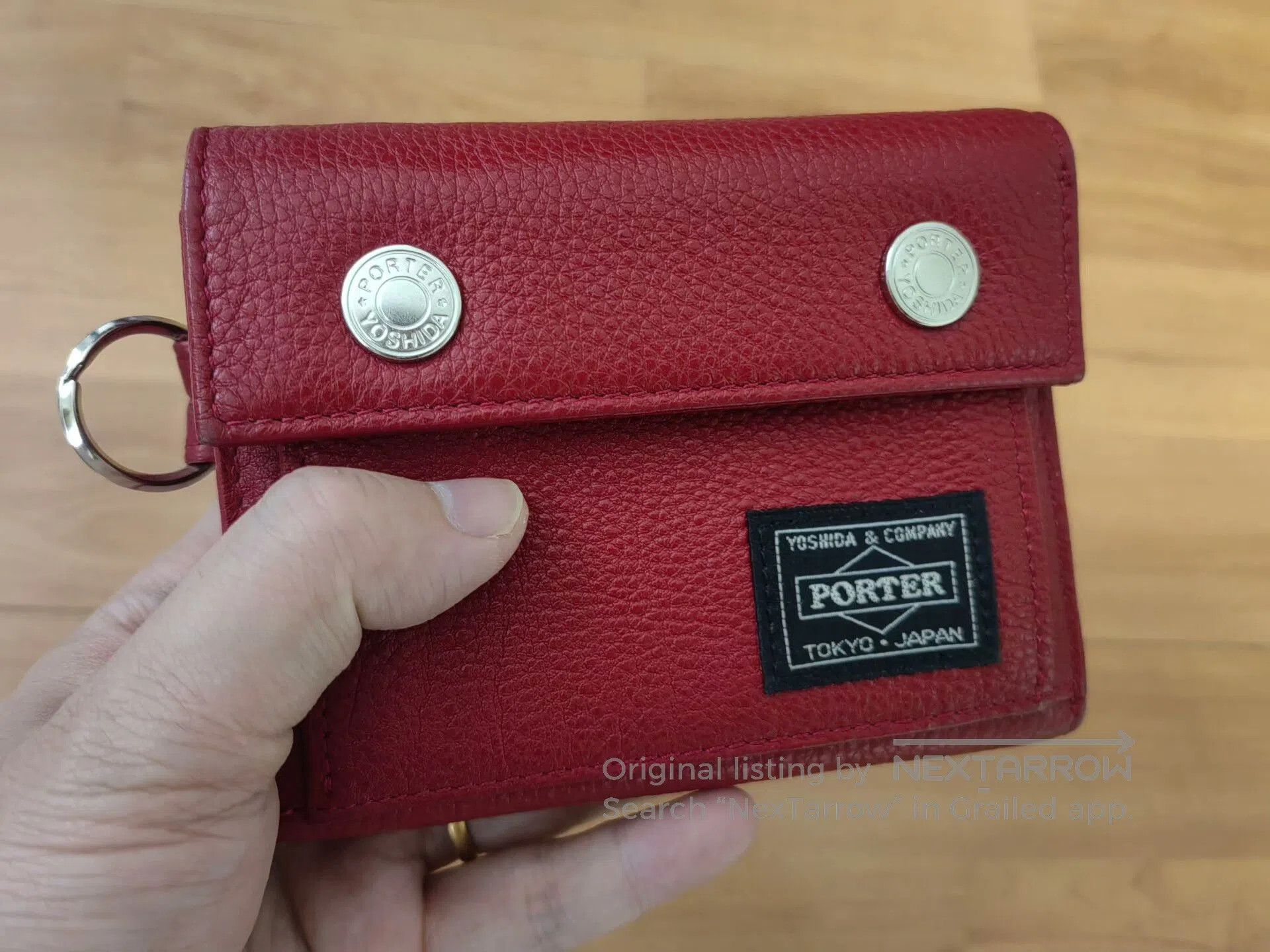 Porter porter shrink pocket purse in red. Size ONE SIZE - 5 Thumbnail