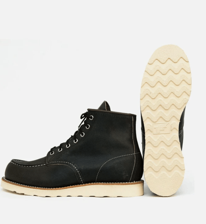 Red Wing Red wings 8890 6" Classic Moc Toe Charcoal Rough and Tough Size US 9.5 / EU 42-43 - 4 Thumbnail