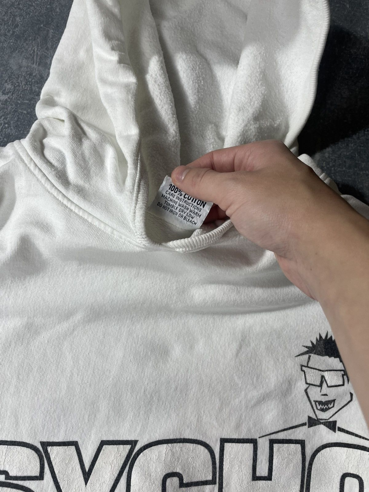 Other RARE 00s MADE IN USA Psycho Wear one size overfit hoodie Size US XL / EU 56 / 4 - 7 Thumbnail
