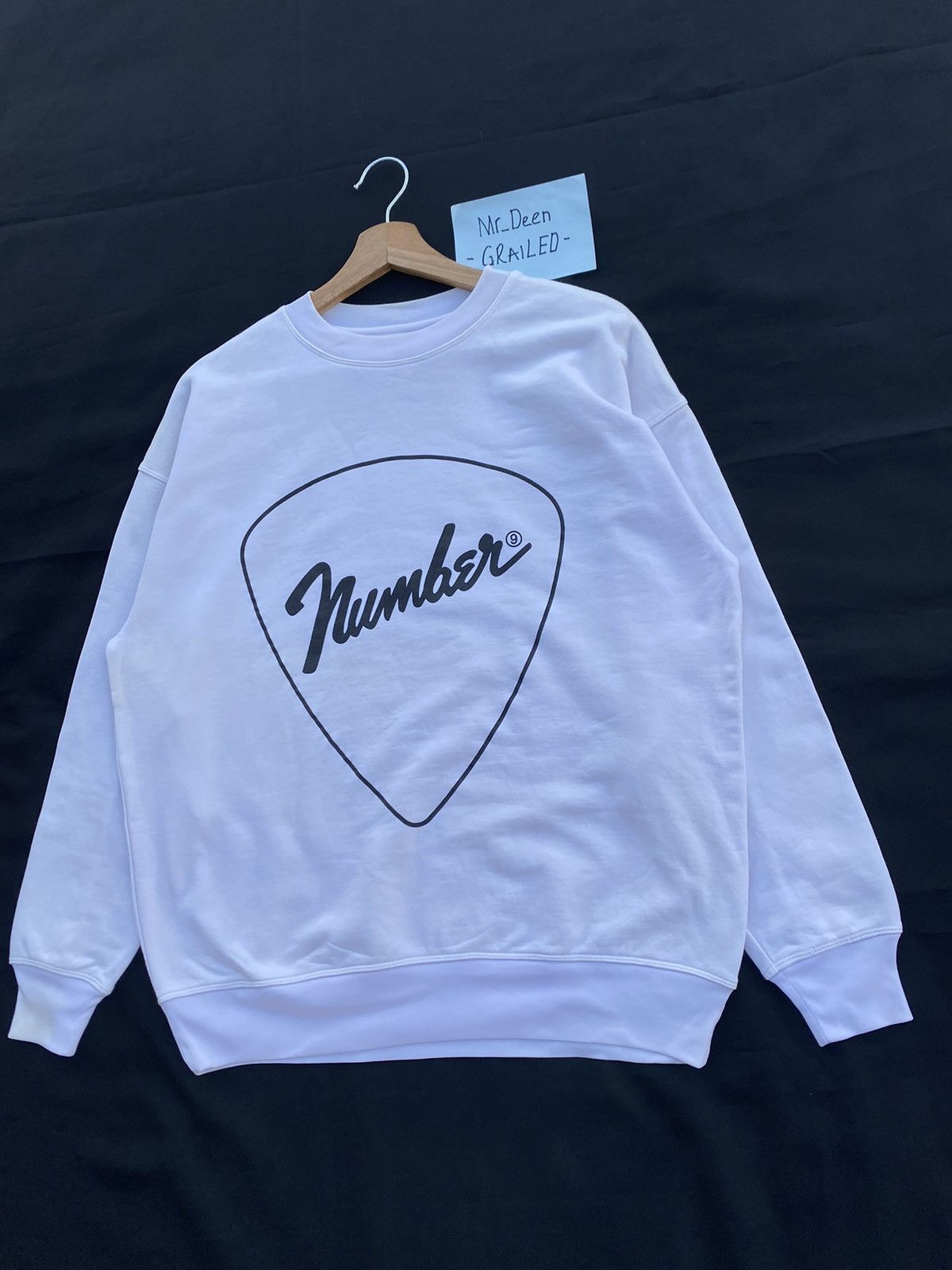 Number (N)ine Rare Number Nine Spellout Sweater Size US L / EU 52-54 / 3 - 3 Thumbnail