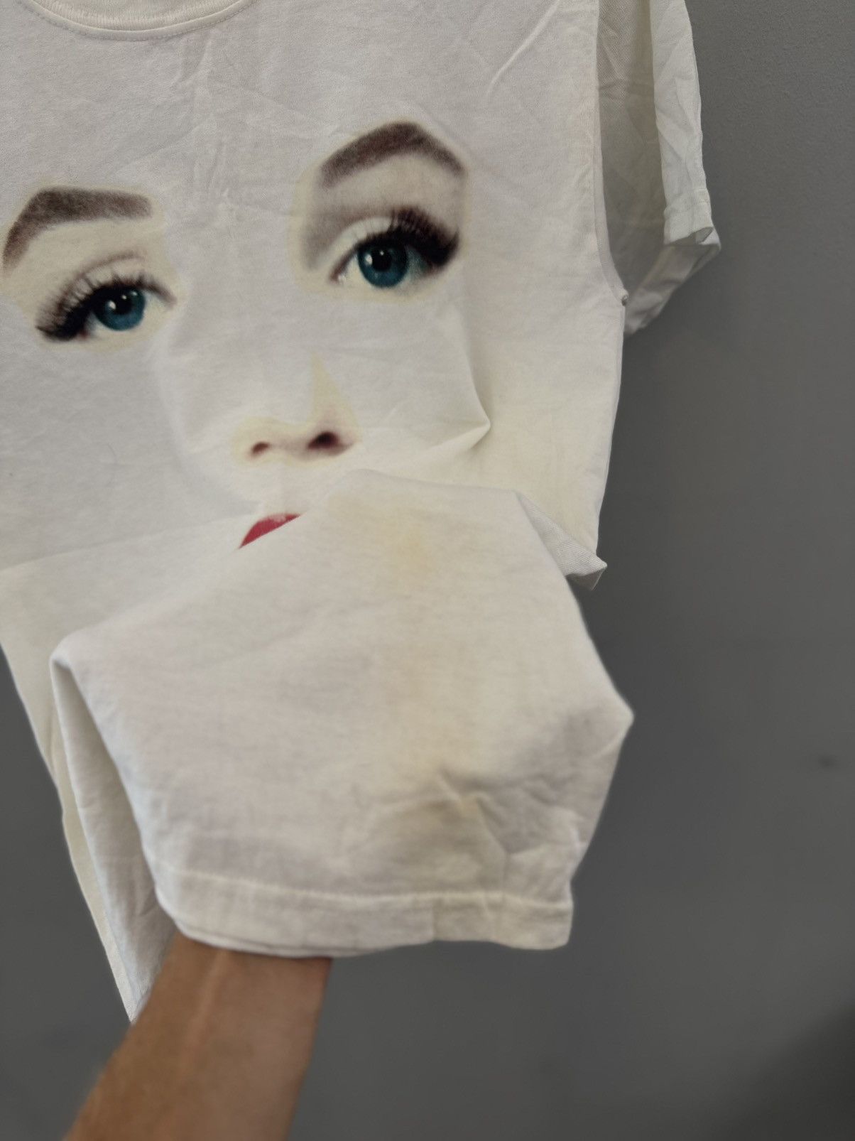 Vintage Vintage Y2k 2008 Marilyn Monroe Portrait Face T-Shirt Size US S / EU 44-46 / 1 - 4 Thumbnail