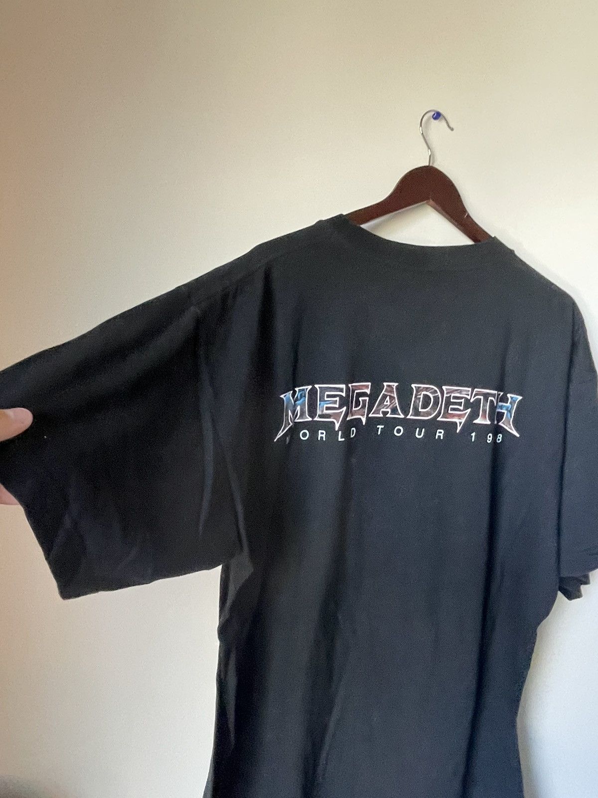 Giant × Vintage Vintage 1998 megadeth world tour tee Size US XL / EU 56 / 4 - 6 Thumbnail
