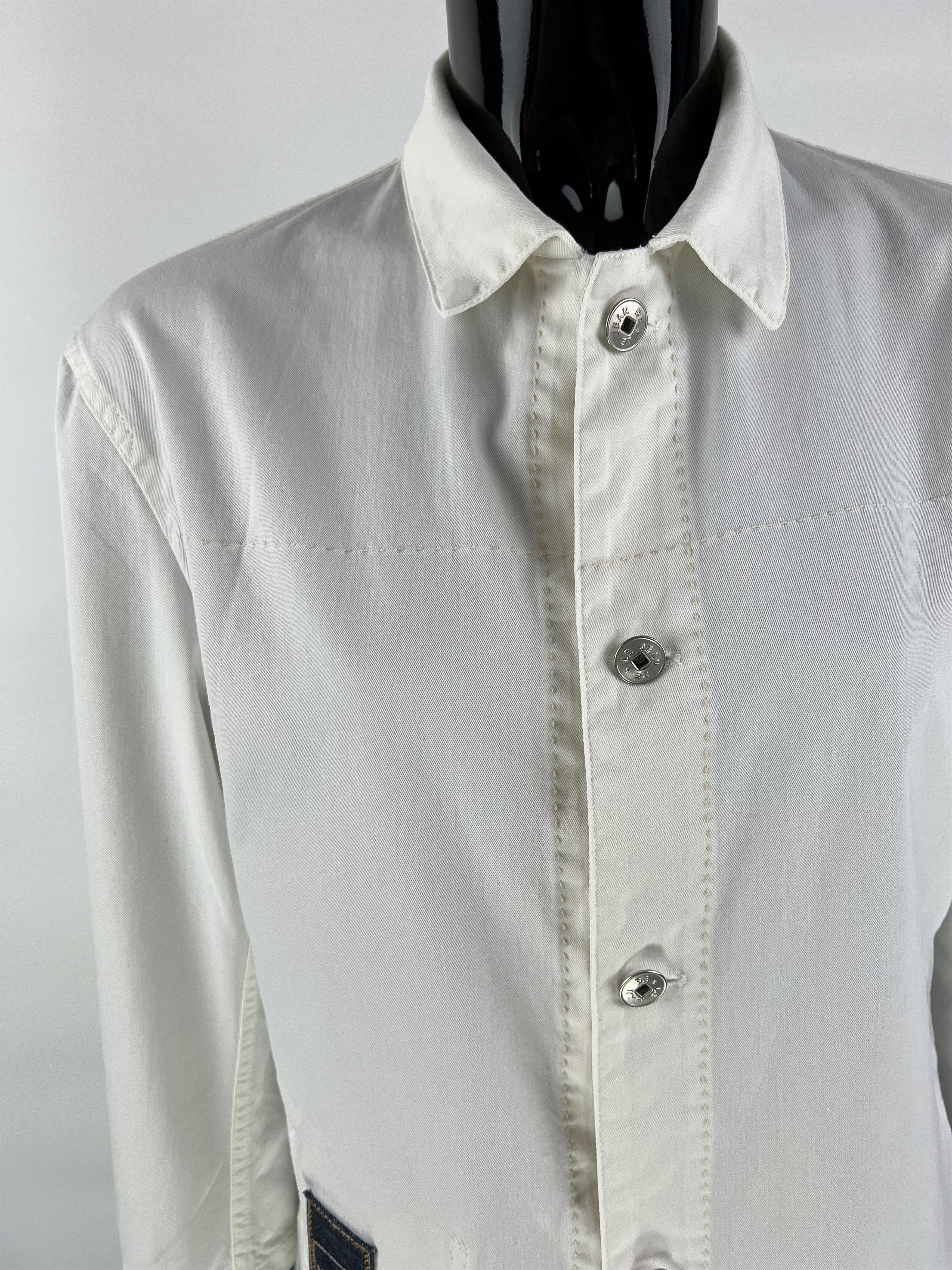 Marithe + Francois Girbaud Marithe Francois Girbaud Women’s Cotton Jacket Size IT48 Size XL / US 12-14 / IT 48-50 - 6 Thumbnail