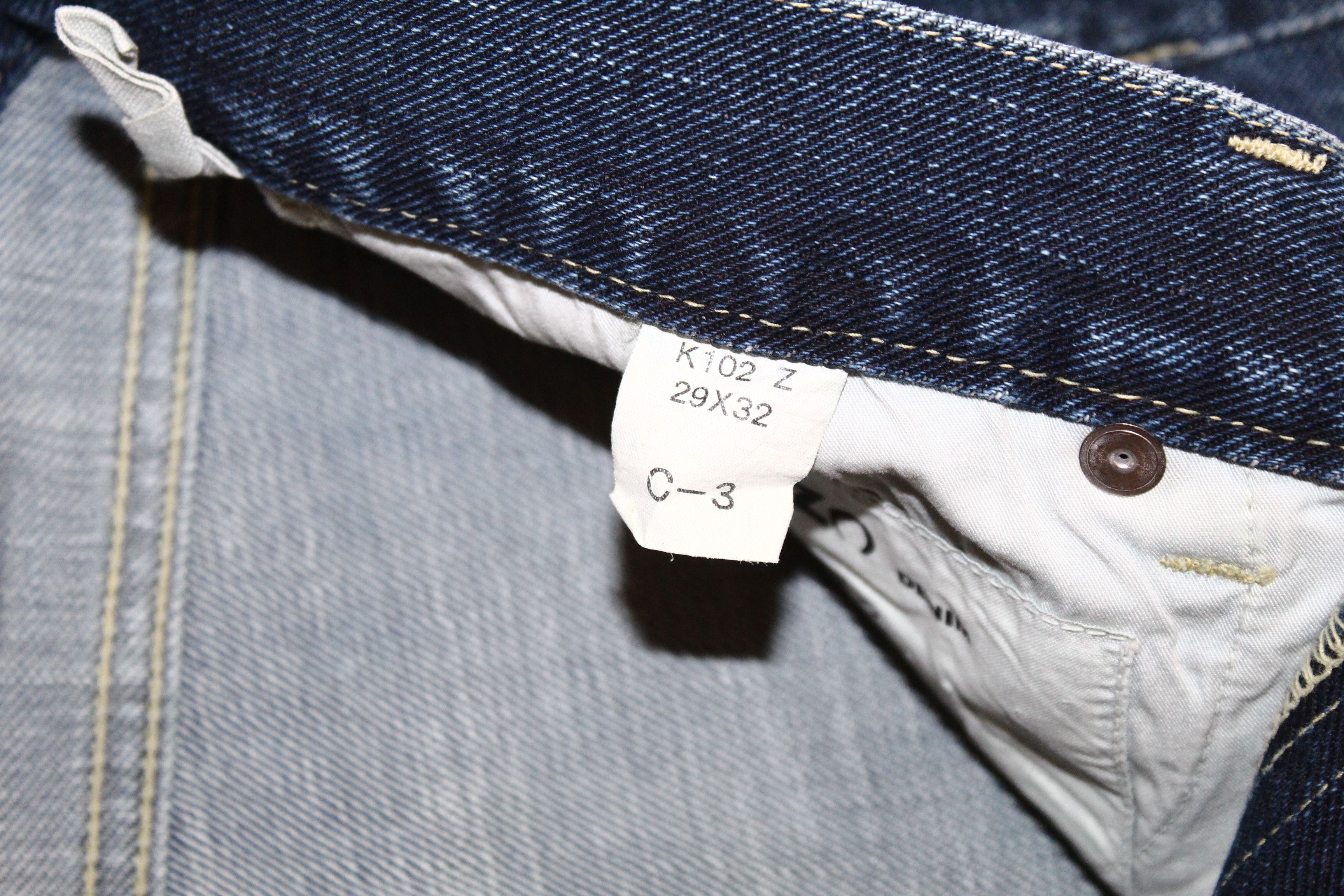 Japanese Brand KohZo Denim Series 004 Low waist faded blue Flared Jeans Size US 29 - 10 Thumbnail