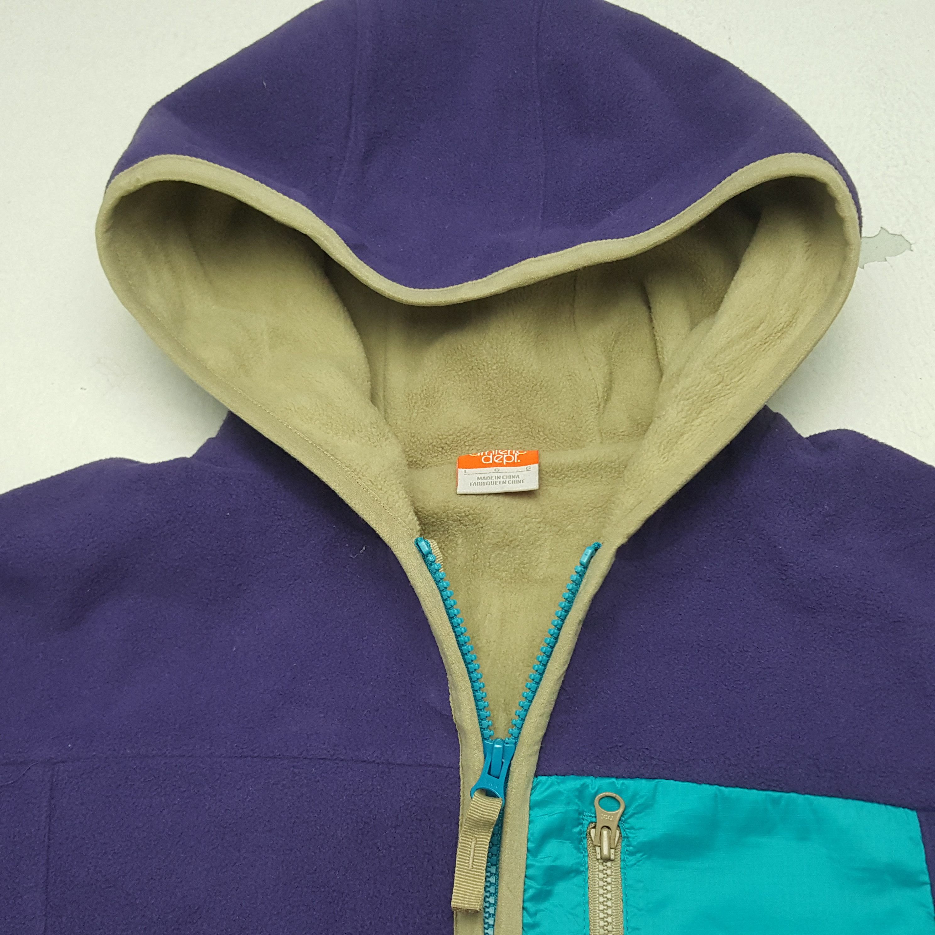 Nike × Vintage Vintage Nike Fleece Zipper Jacket With Hoodies Size US S / EU 44-46 / 1 - 4 Thumbnail