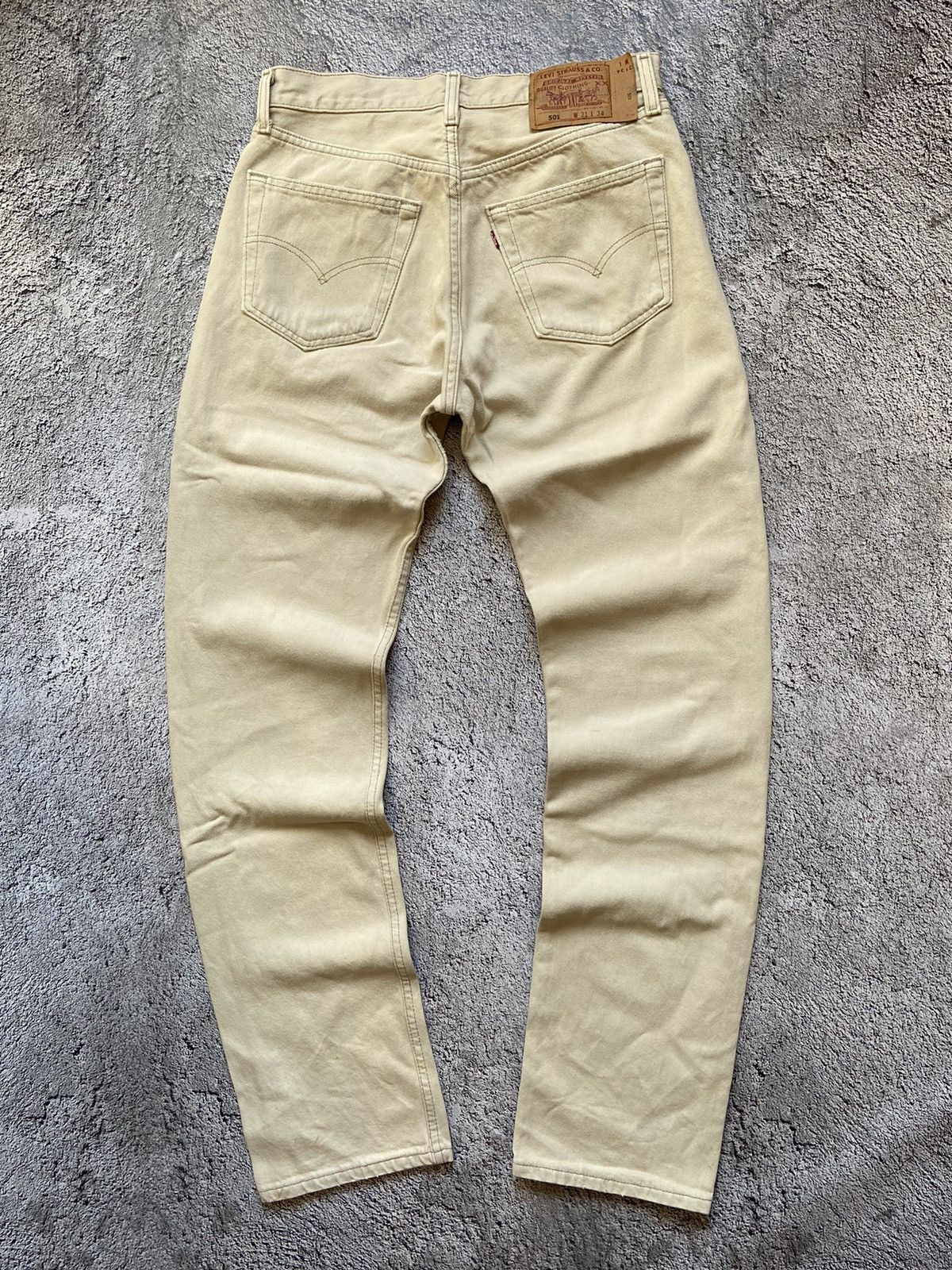 Levi's × Vintage Levi’s Distressed Vintage Denim Pants Made In USA Dirty Faded Size US 32 / EU 48 - 1 Thumbnail