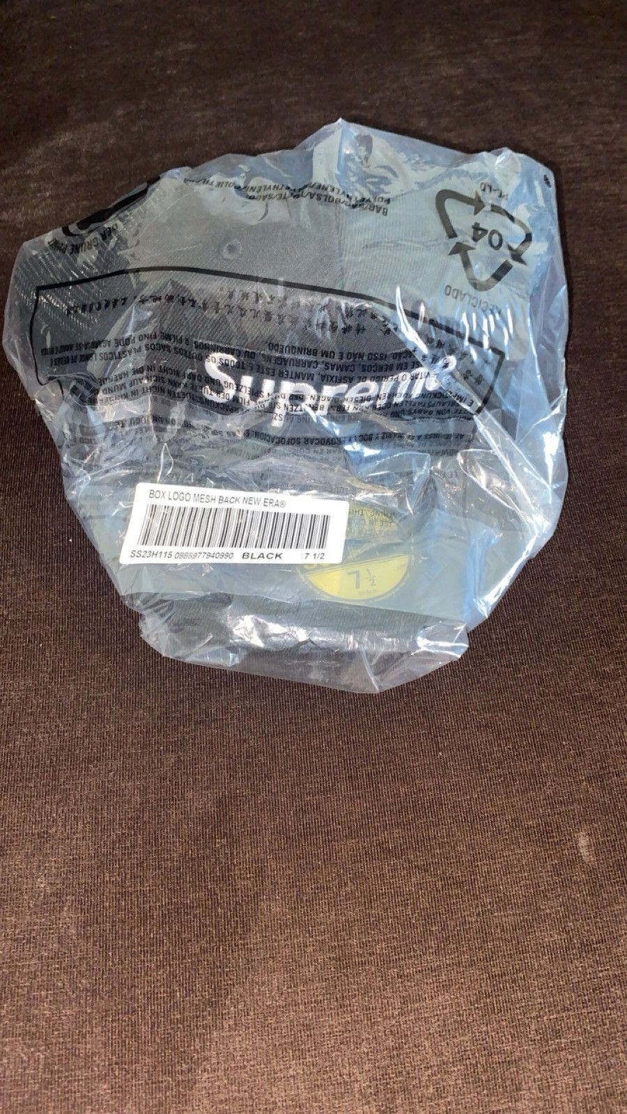 Supreme Supreme box logo mesh back new era Size ONE SIZE - 1 Thumbnail