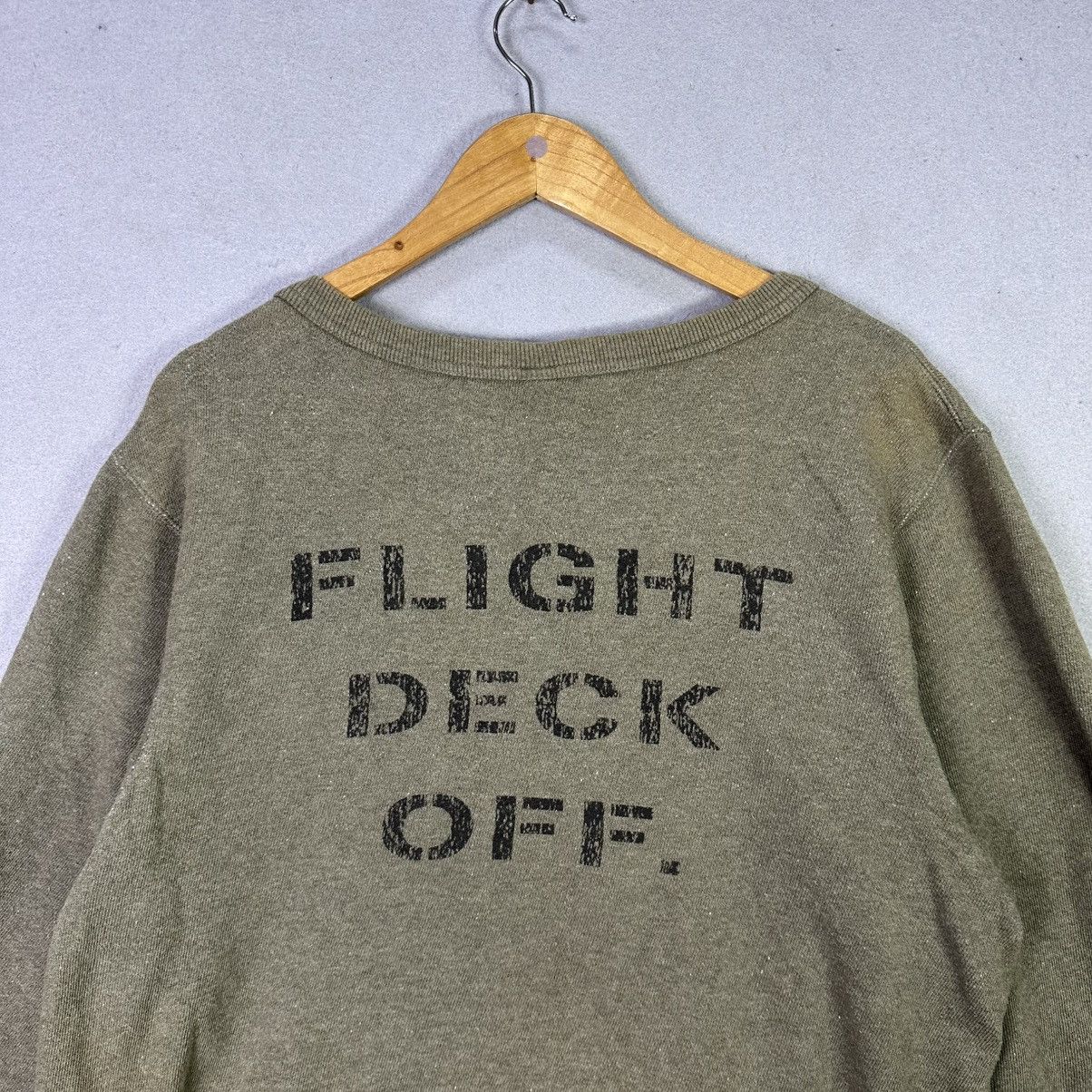 Avirex Vintage Avirex Air Force Sweatshirt Military Flight Deck Size US XL / EU 56 / 4 - 4 Thumbnail