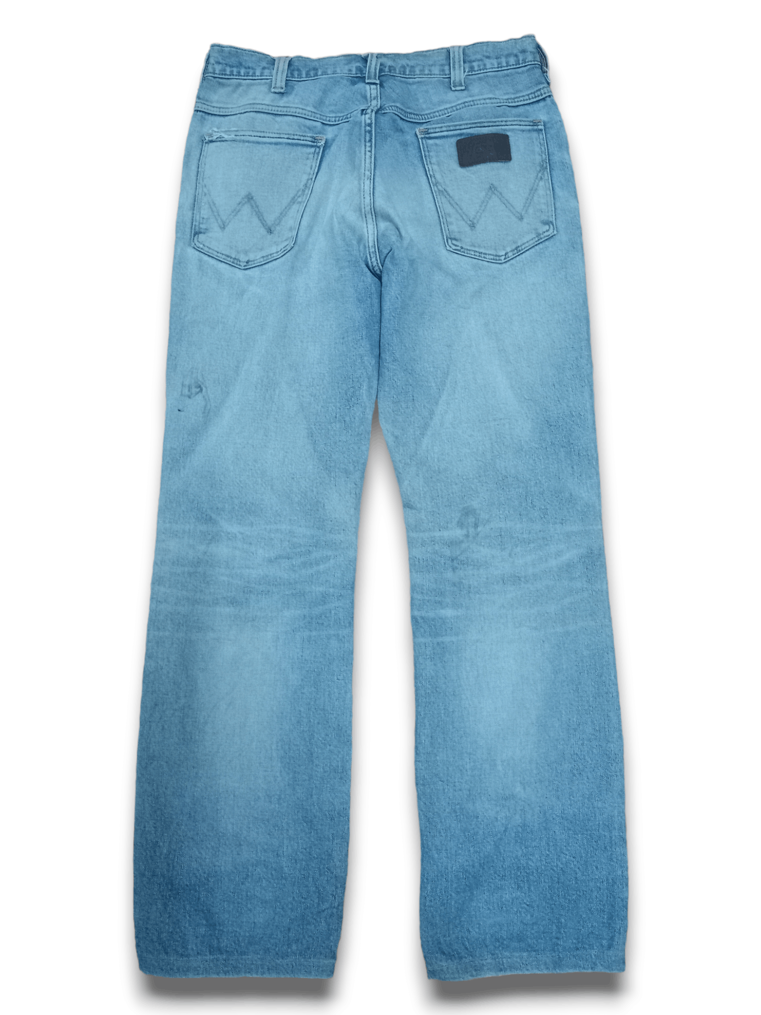 Wrangler Vintage Wrangler Light Wash Distressed Loose Jeans Size US 29 - 2 Thumbnail