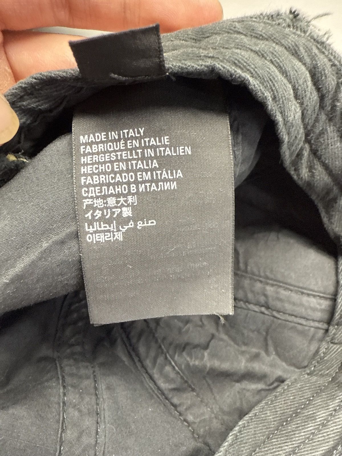 Balenciaga Black Balenciaga 2030 BB Destroyed Cap Size L Size ONE SIZE - 6 Thumbnail
