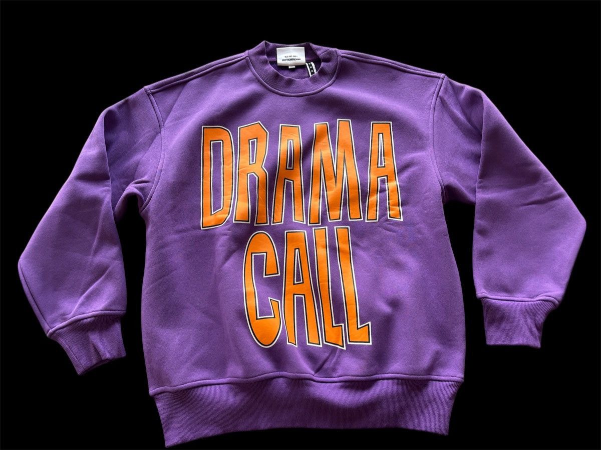 Other Drama Call Motto Crew Sweatshirt, Size US M / EU 48-50 / 2 - 1 Thumbnail