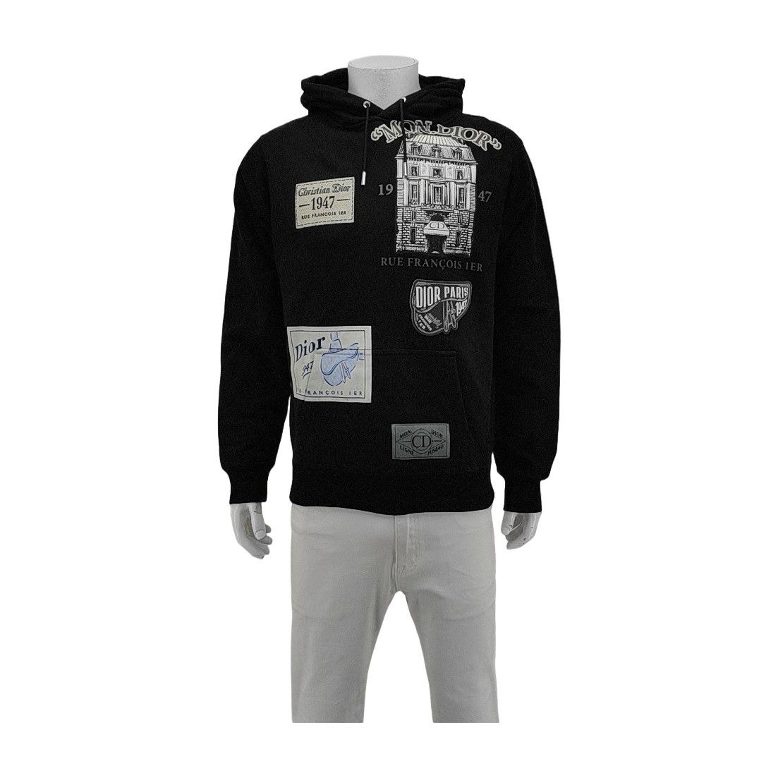 Dior Dior Patch Multi Graphic Hoodie Size S Size US S / EU 44-46 / 1 - 1 Thumbnail