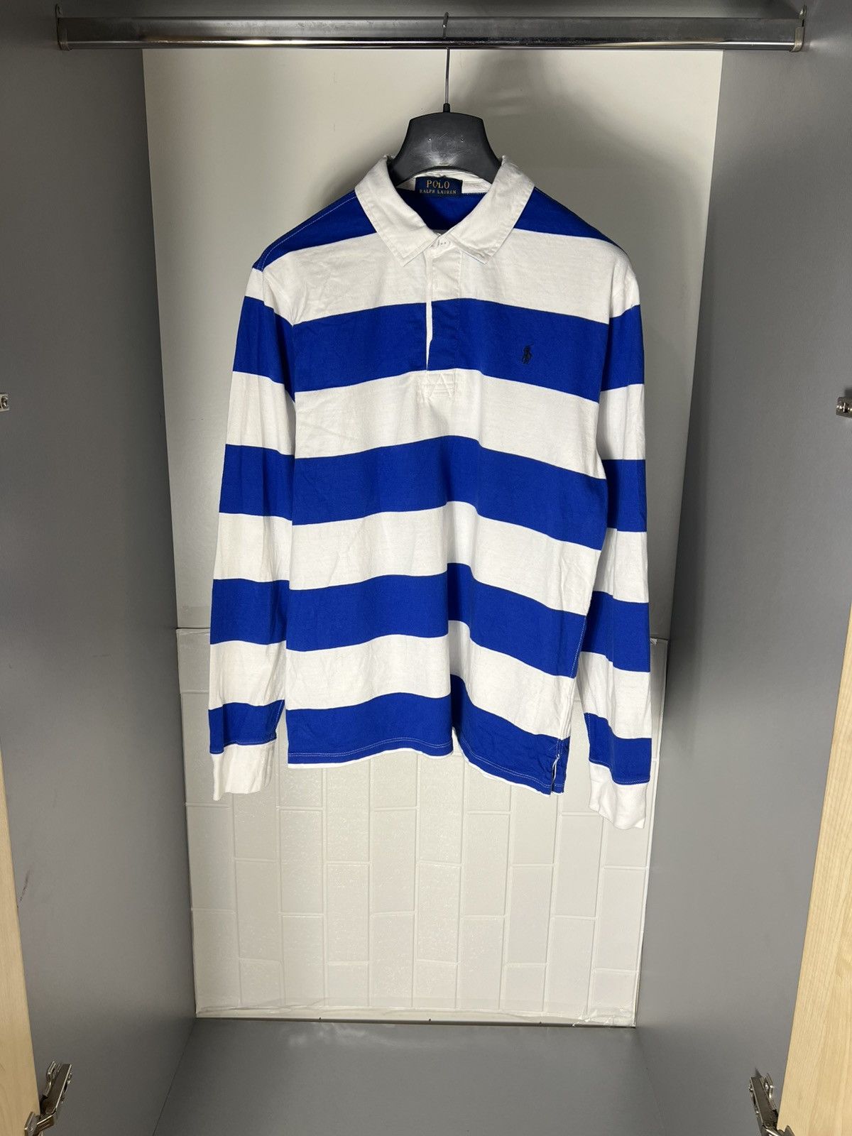 Polo Ralph Lauren × Vintage VERY RARE POLO RALPH LAUREN RUGBY POLOS DESIGNER LUXURY 90s Size US S / EU 44-46 / 1 - 2 Thumbnail