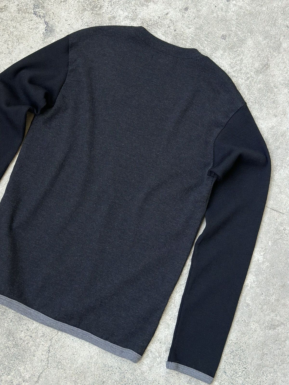 Y's for Men × Yohji Yamamoto Y’s for Men Yohji Yamamoto Knitted Wool Sweater Tri-Tone Size US M / EU 48-50 / 2 - 9 Thumbnail