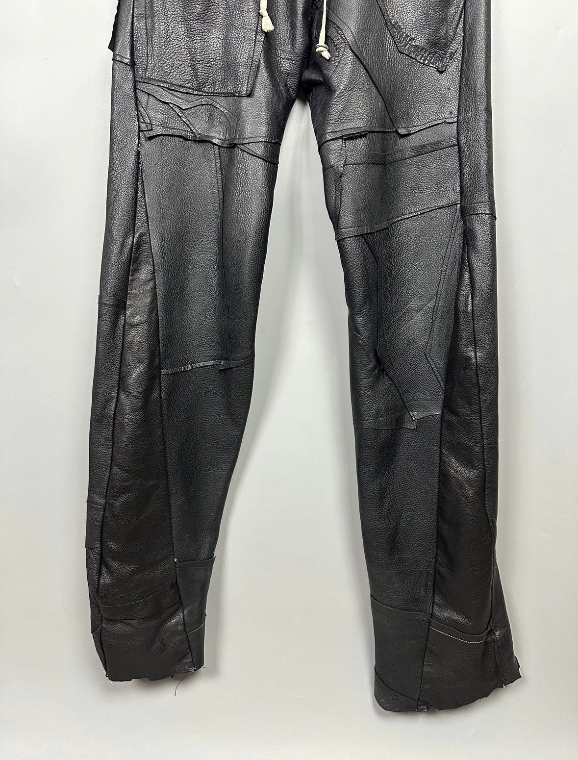 Rick Owens SWAMPGOD Leather Pants Size US 32 / EU 48 - 5 Thumbnail