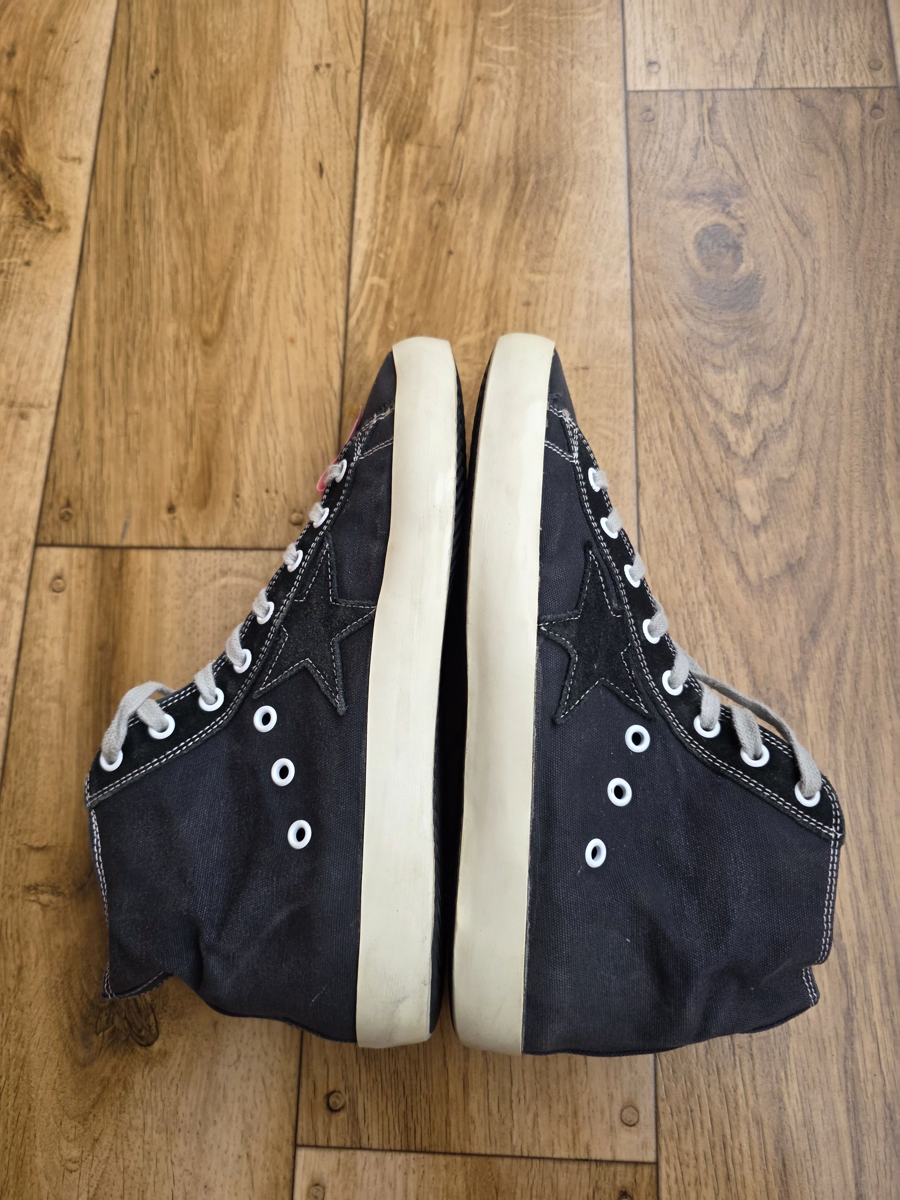 Golden Goose Golden Goose Francy High Top Sneakers Size US 7.5 / EU 40-41 - 3 Thumbnail