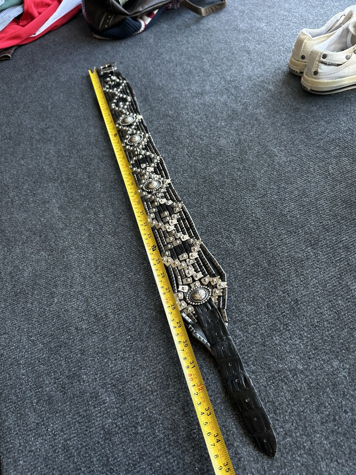 Other 🚨Vintage Crazy Metal Belt Drip Japanese Hype bb Simon Size ONE SIZE - 11 Thumbnail
