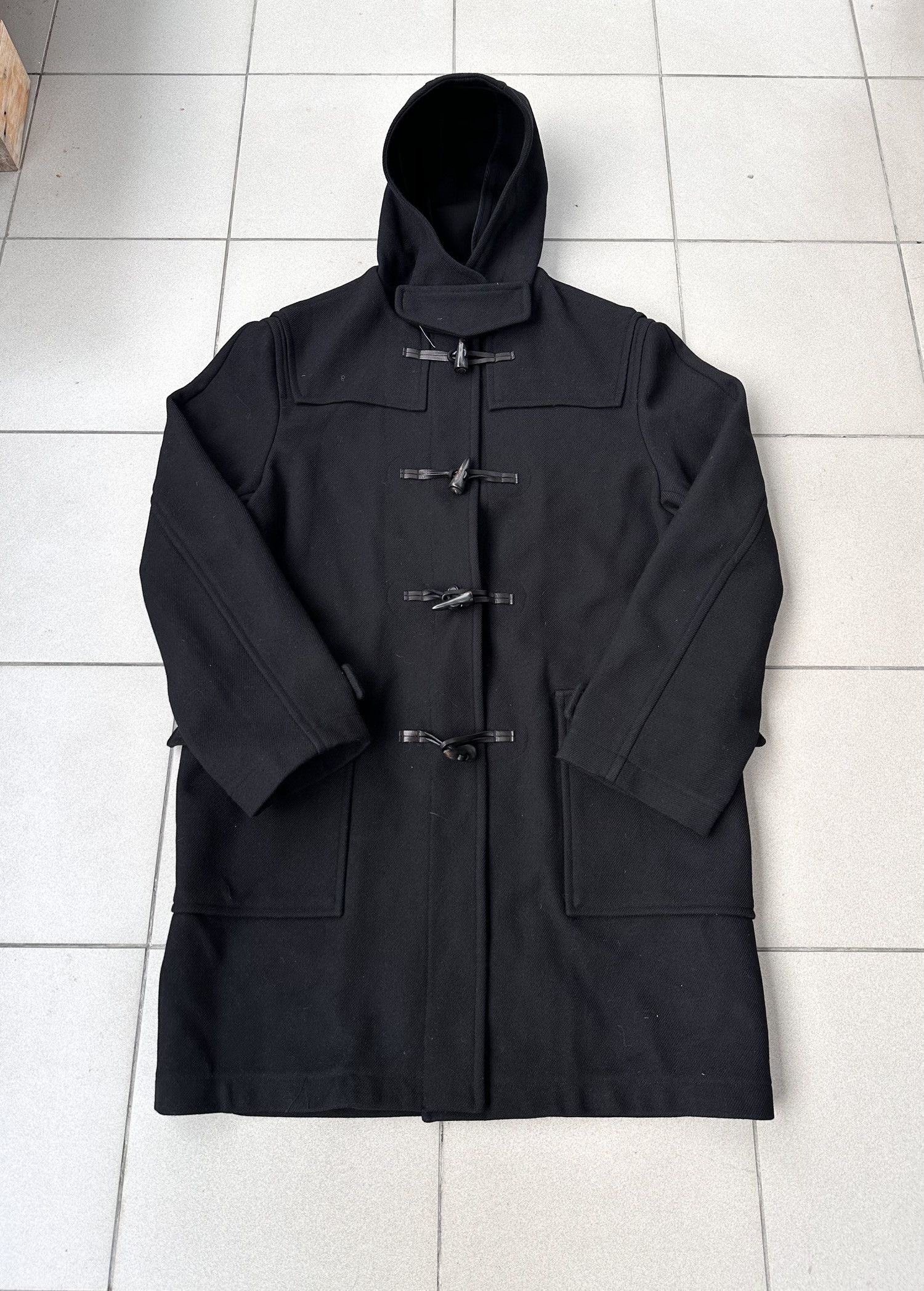 Designer Roland Mouret duffle wool coat Size US XL / EU 56 / 4 - 6 Thumbnail