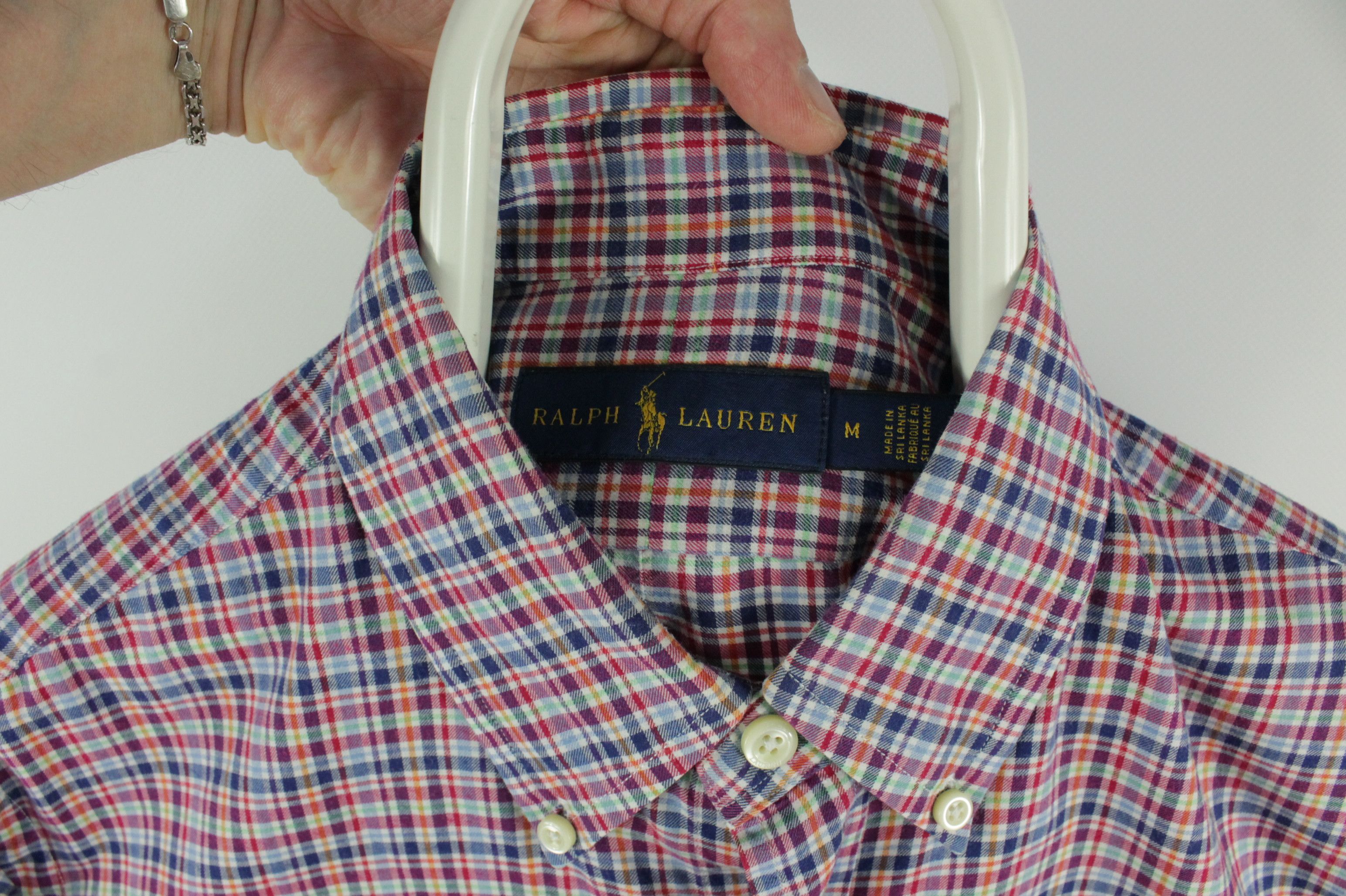 Ralph Lauren Ralph Lauren Light Soft Cotton Multi Checked Casual Shirt Size US M / EU 48-50 / 2 - 3 Thumbnail