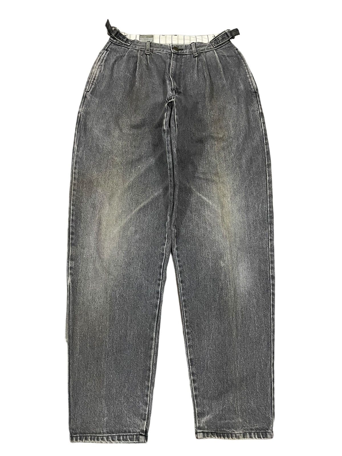 Vintage Japanese Brand Sand Fade Wash Barrel Baggy Jeans