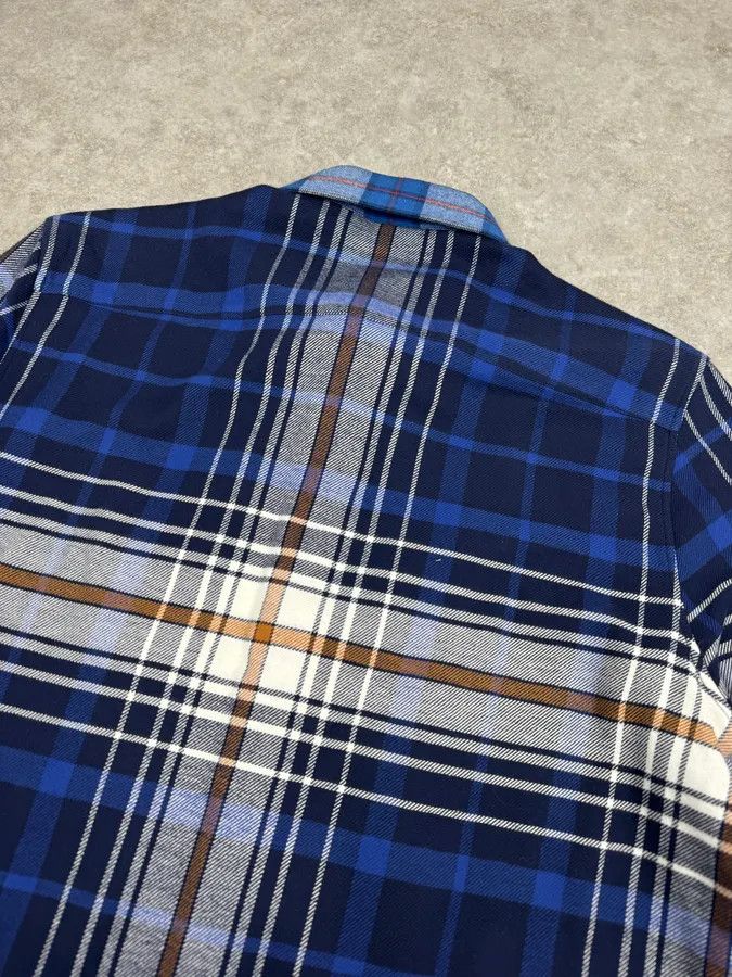 Givenchy AW2017 Givenchy Navy Checkered Shirt by Riccardo Tisci Size US M / EU 48-50 / 2 - 6 Thumbnail
