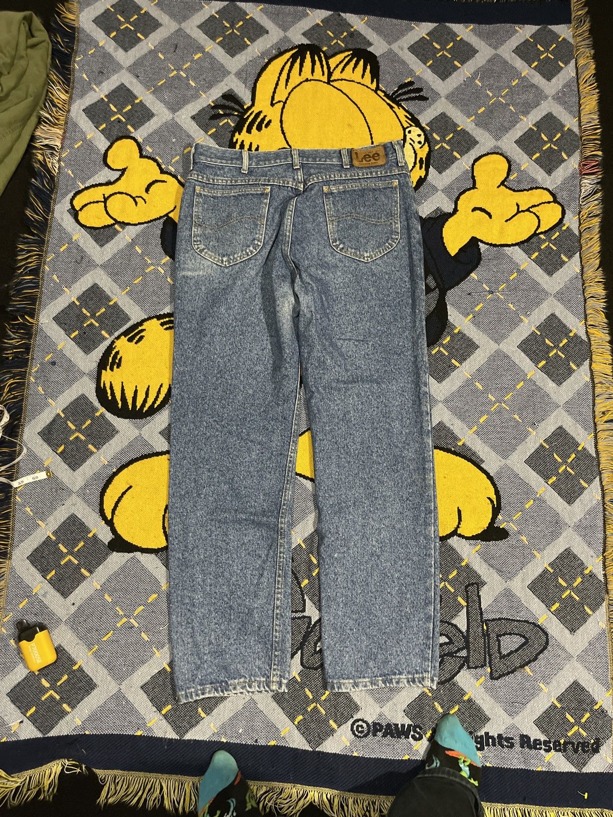 Lee Vintage Distressed Lee Rider Union Made Jeans Size US 34 / EU 50 - 6 Thumbnail
