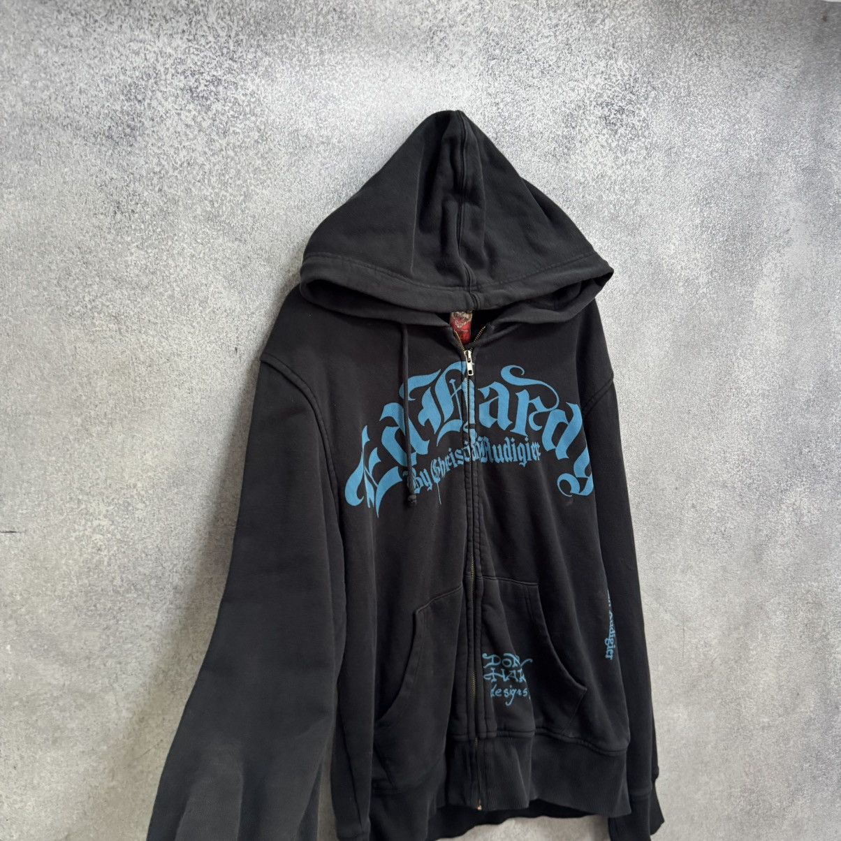 Christian Audigier Vintage Y2K Christian Audigier Zip Hoodie Ed Hardy Size US L / EU 52-54 / 3 - 2 Thumbnail