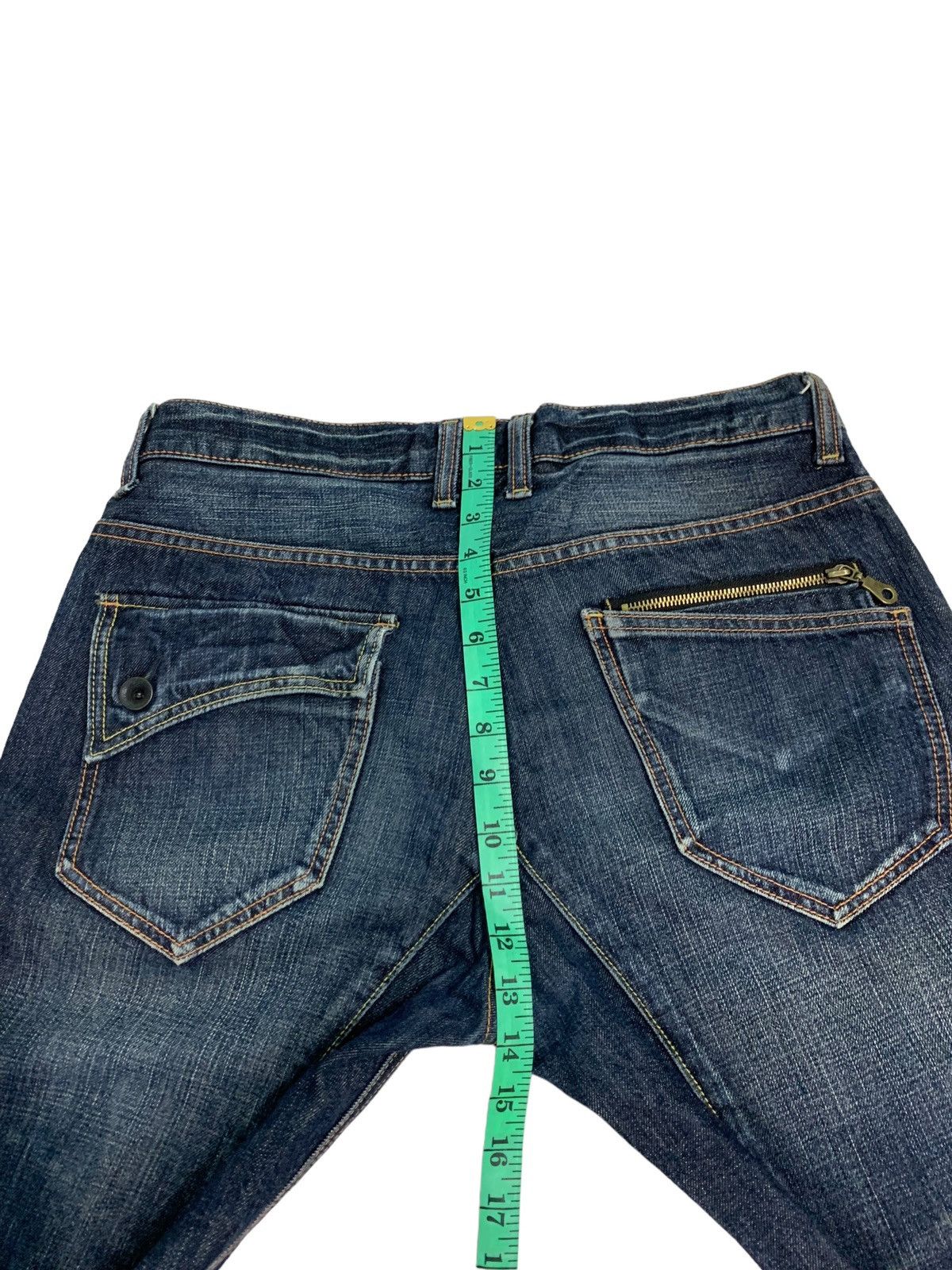 Japanese Brand 🔥Japanese Brand Streetwear UJ Jeans Distressed Jeans Size US 34 / EU 50 - 14 Thumbnail