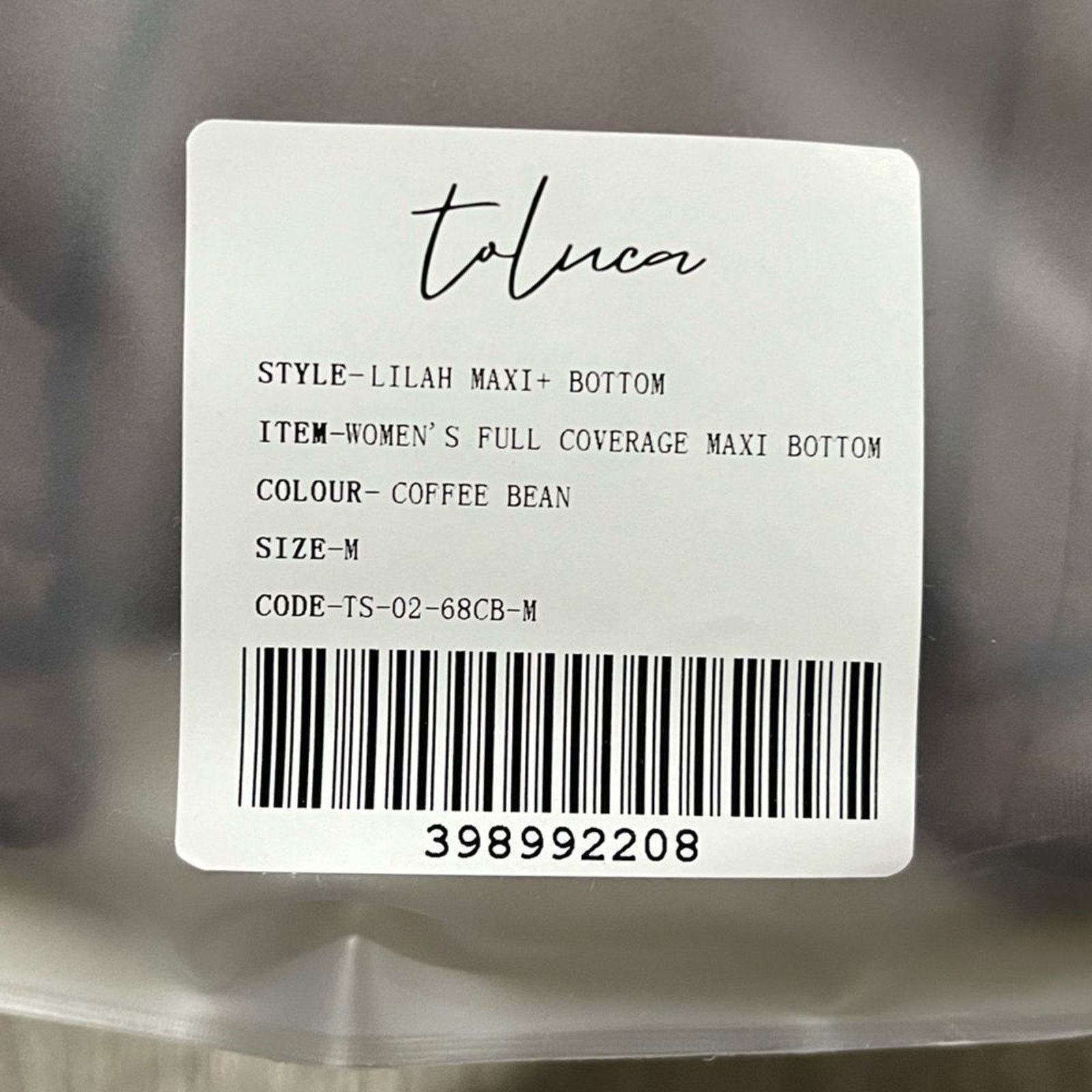 Swims NWT Toluca Swim bottom Full Coverage Coffee Bean Size M Size M / US 6-8 / IT 42-44 - 3 Thumbnail