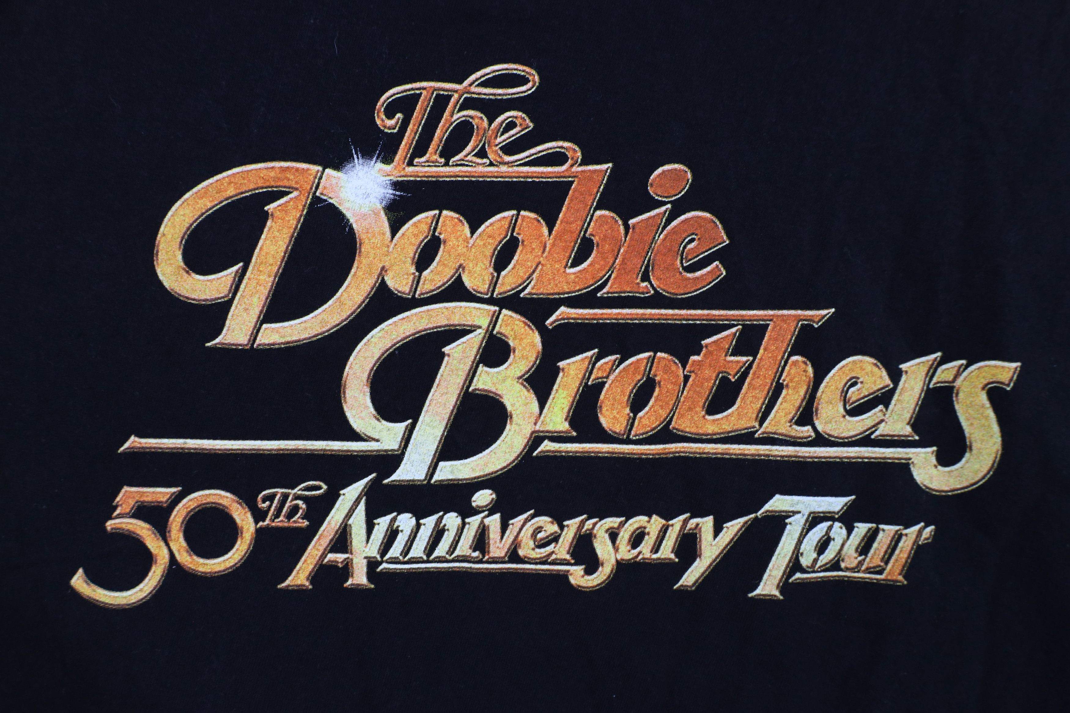 Vintage Y2K 50th Anniversary Tour The Doobie Short Sleeve T-Shirt Size US XL / EU 56 / 4 - 4 Thumbnail