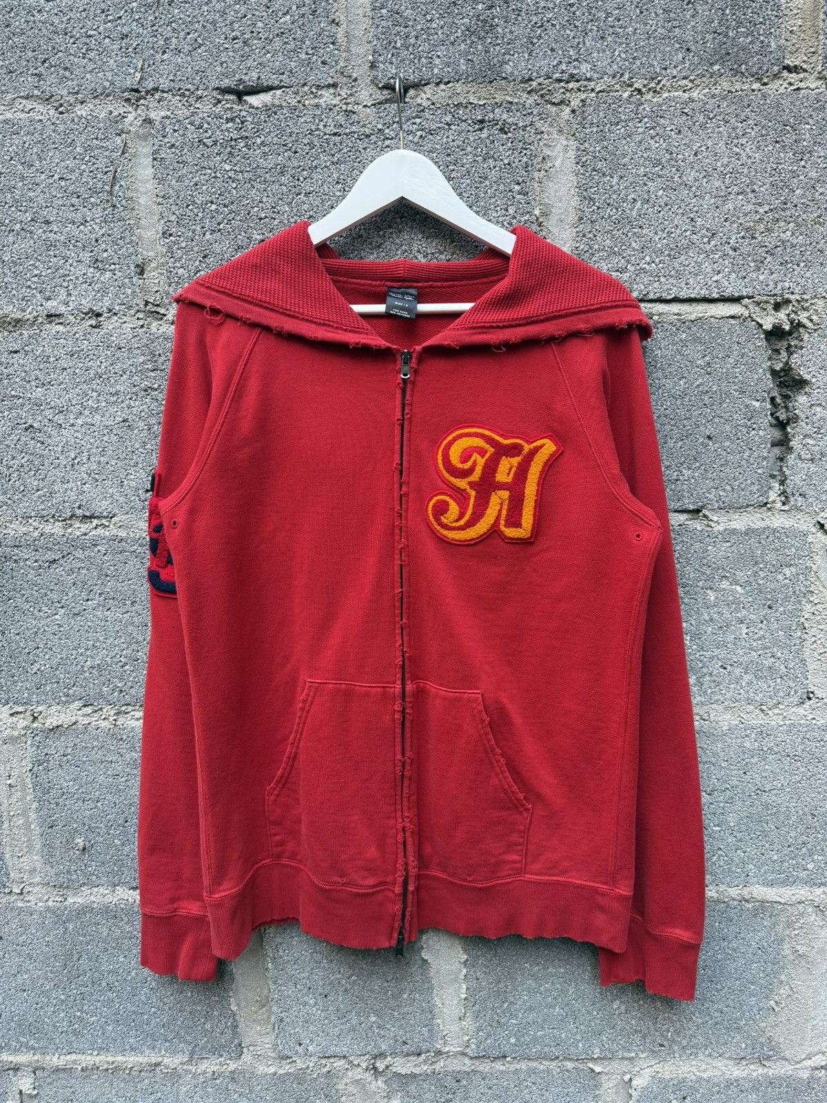 Number (N)ine AW00 'The Redisun' 69 Thermal Sweatshirt | Grailed