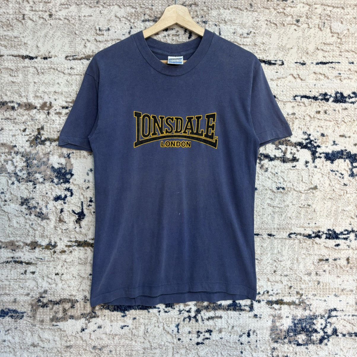 Lonsdale × Vintage Vintage Lonsdale London Big Logo T-shirt Size US S / EU 44-46 / 1 - 1 Thumbnail