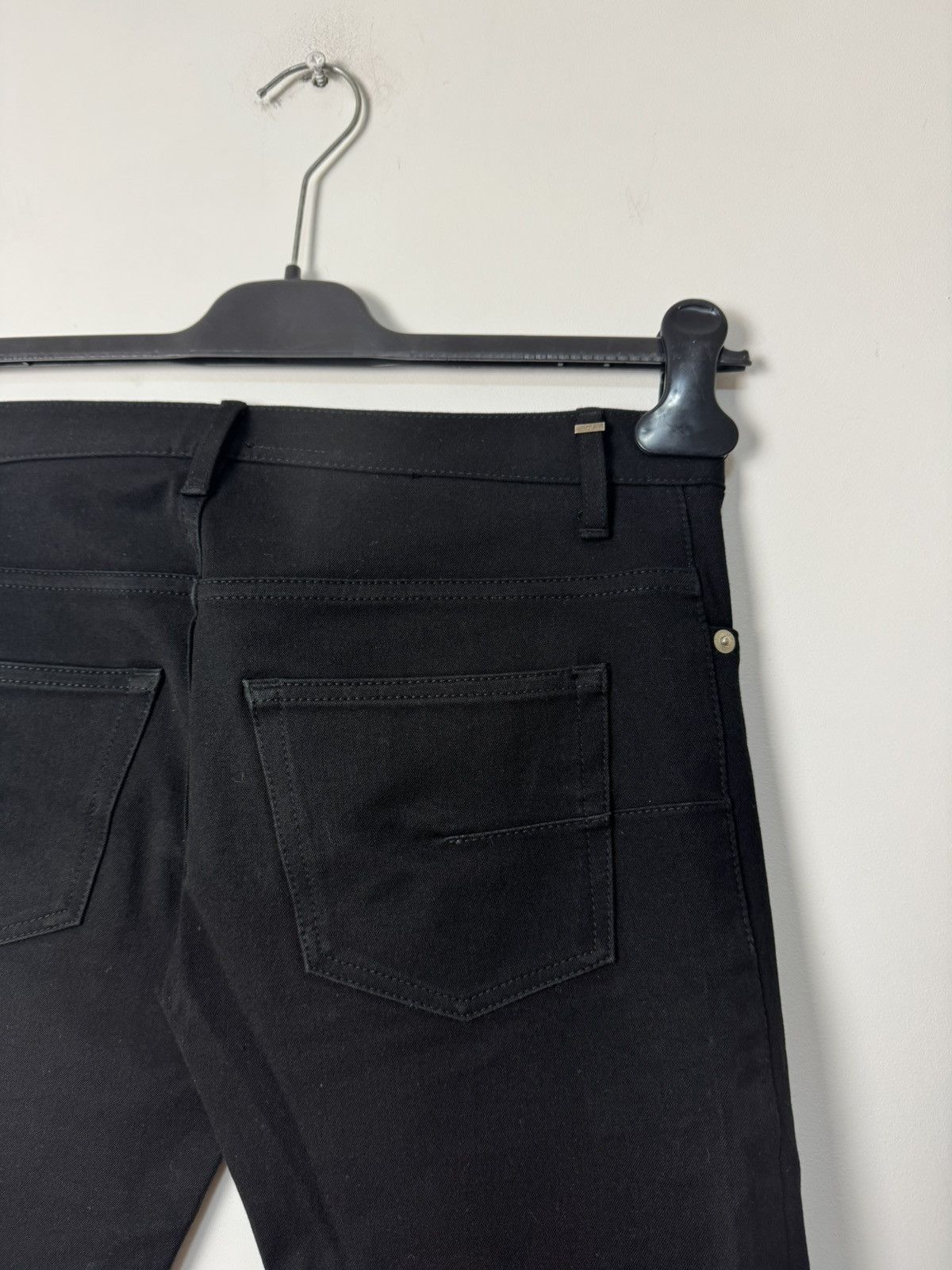 Dior Dior Slim Fit Black Stretch Pants Made in Japan Luxury Size US 27 - 12 Thumbnail