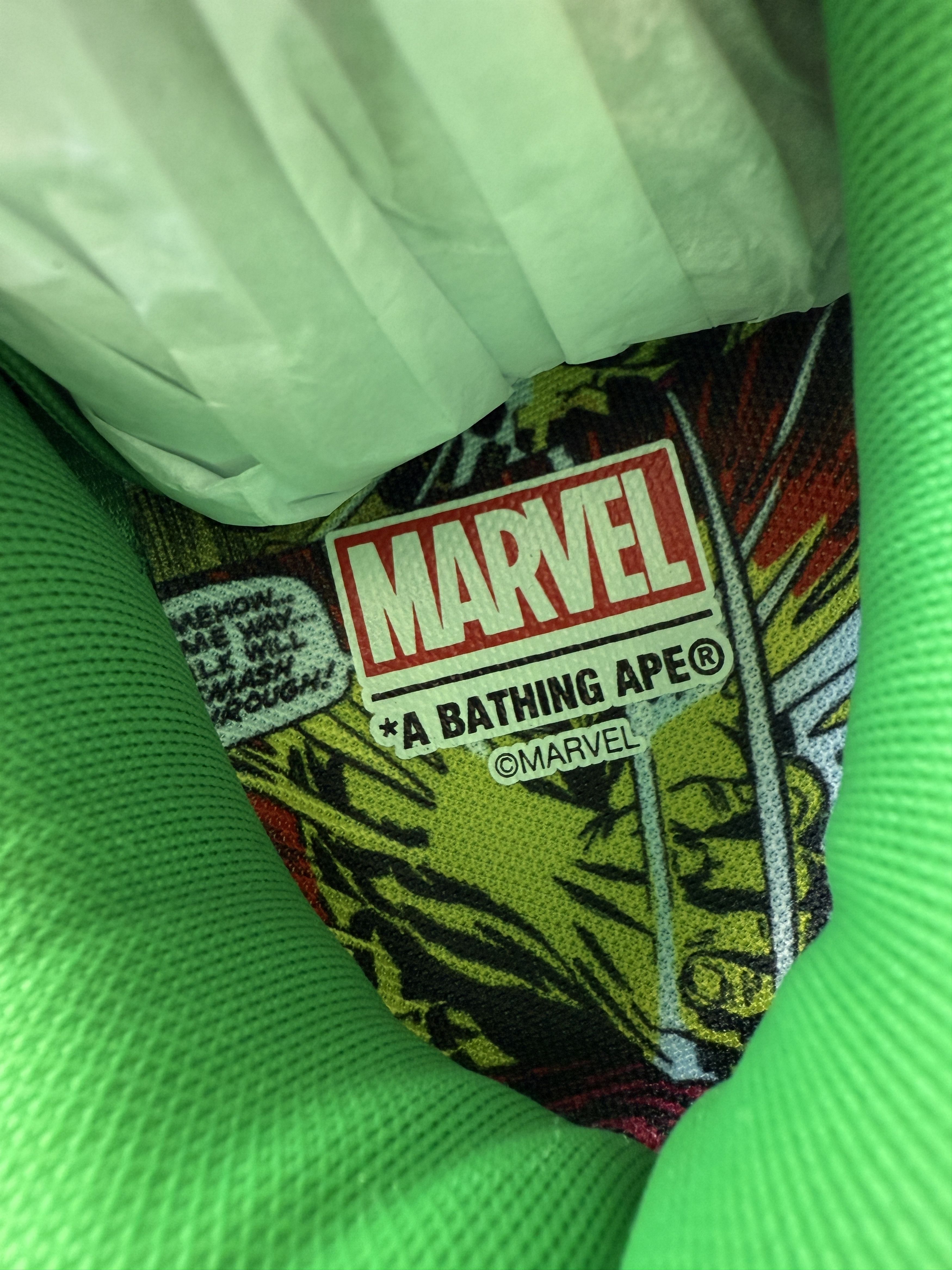 Bape MARVEL BAPE STA HULK Size US 7 / EU 40 - 10 Thumbnail