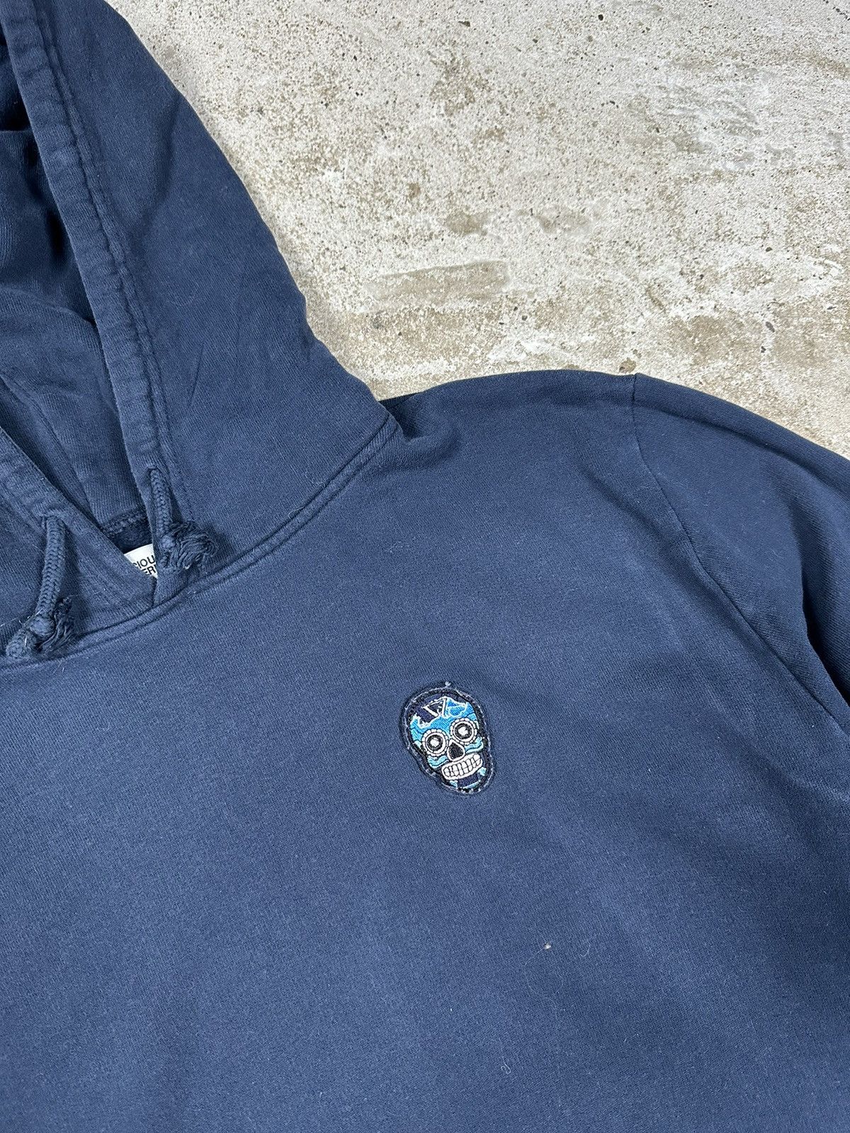 Suspicious Antwerp Suspicious Antwerp Navy Skull Logo Hoodie Sweatshirt Size US L / EU 52-54 / 3 - 5 Thumbnail