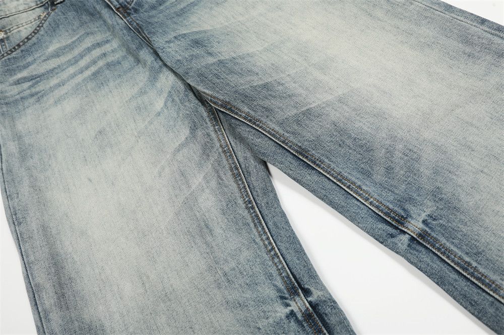 Vintage Men's Cleanfit vintage distressed washed gradient jeans Size US 32 / EU 48 - 4 Thumbnail