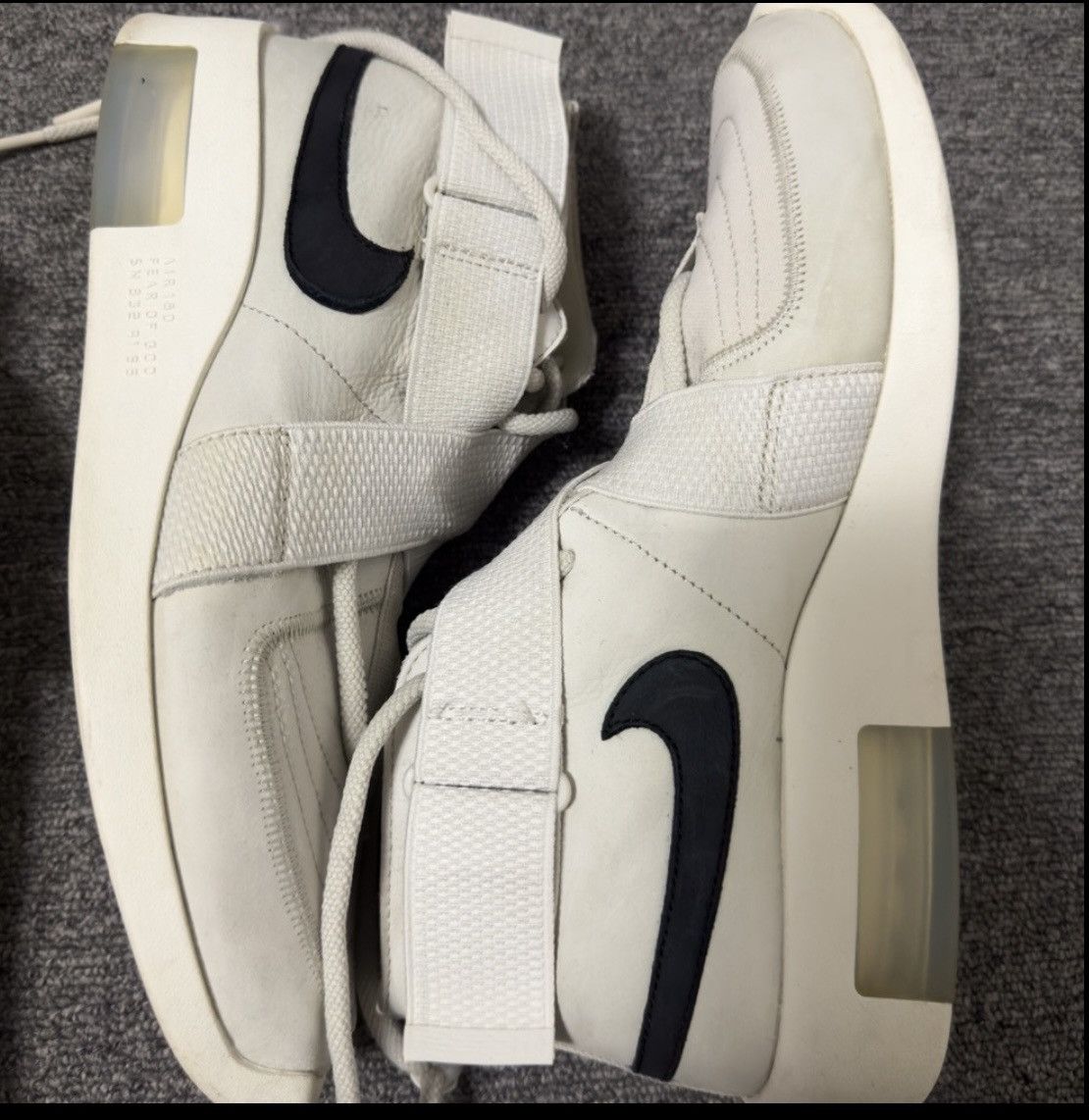 Fear of God × Nike Nike Air Fear of God Raid "LIGHT BONE" -Size 10.5 Size US 10.5 / EU 43-44 - 1 Thumbnail