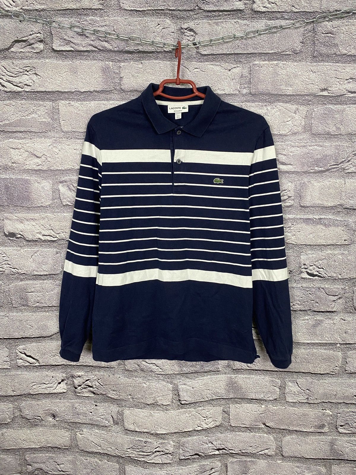 Lacoste Vintage sweater Lacoste sport y2k Size US M / EU 48-50 / 2 - 1 Thumbnail